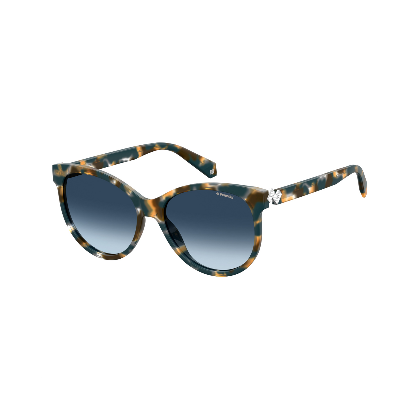 Polaroid PLD 4079/S/X Blue Yellow Women's Polarized Sunglasses
