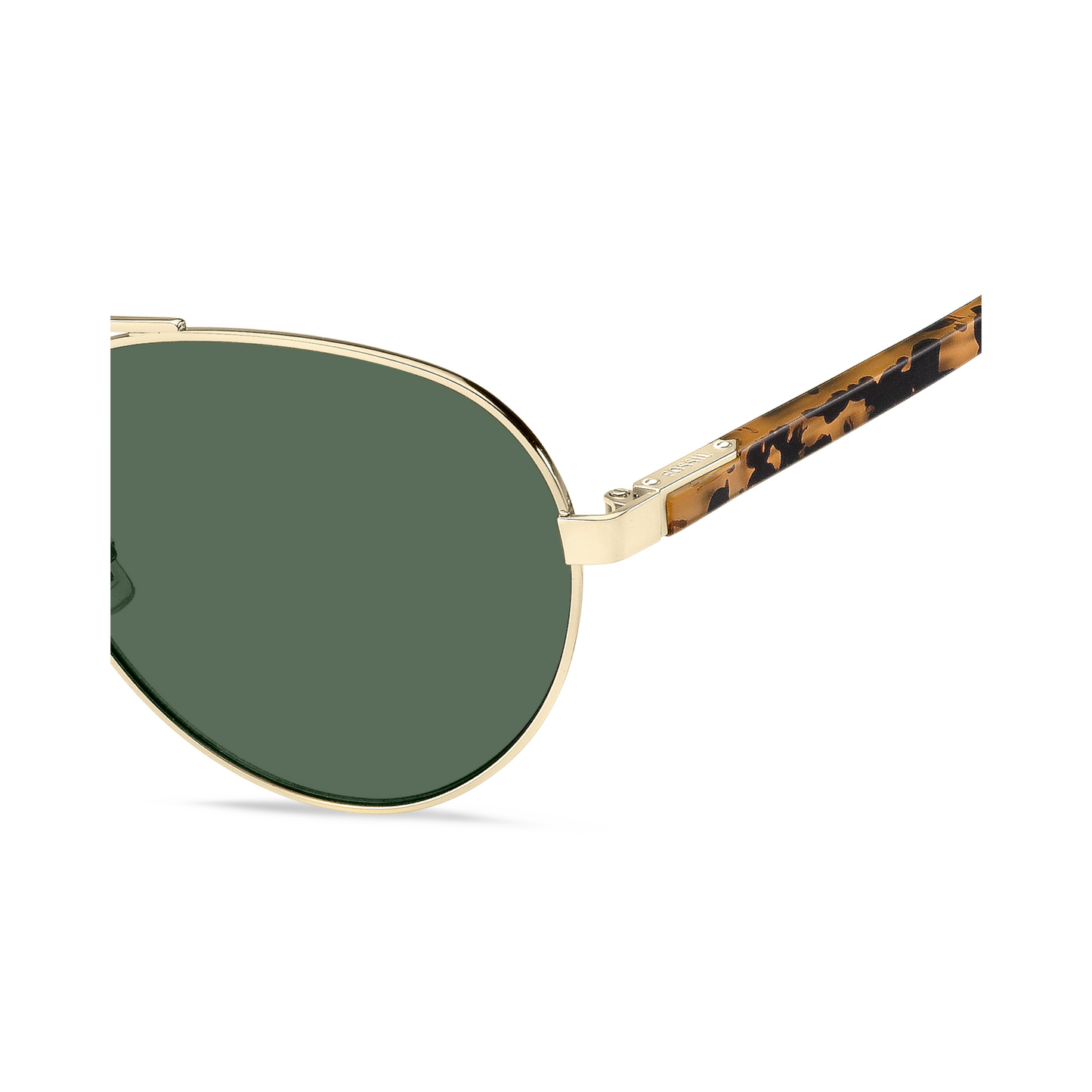 Fossil FOS 3101/S Green Yellow Men's Sunglasses