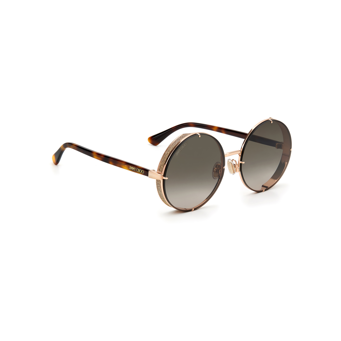 Jimmy Choo LILO/S Brown Yellow Women's Sunglasses