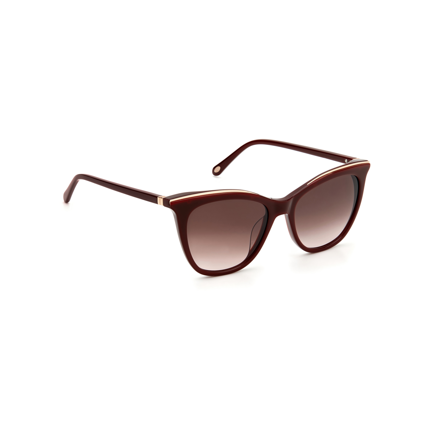 Fossil FOS 2103/G/S Brown Red Women's Sunglasses