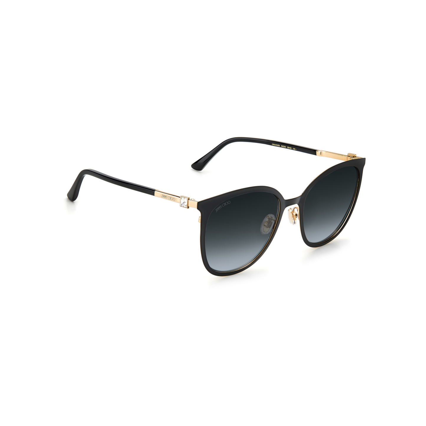 Jimmy Choo ORIA/G/SK Grey Black Women's Sunglasses