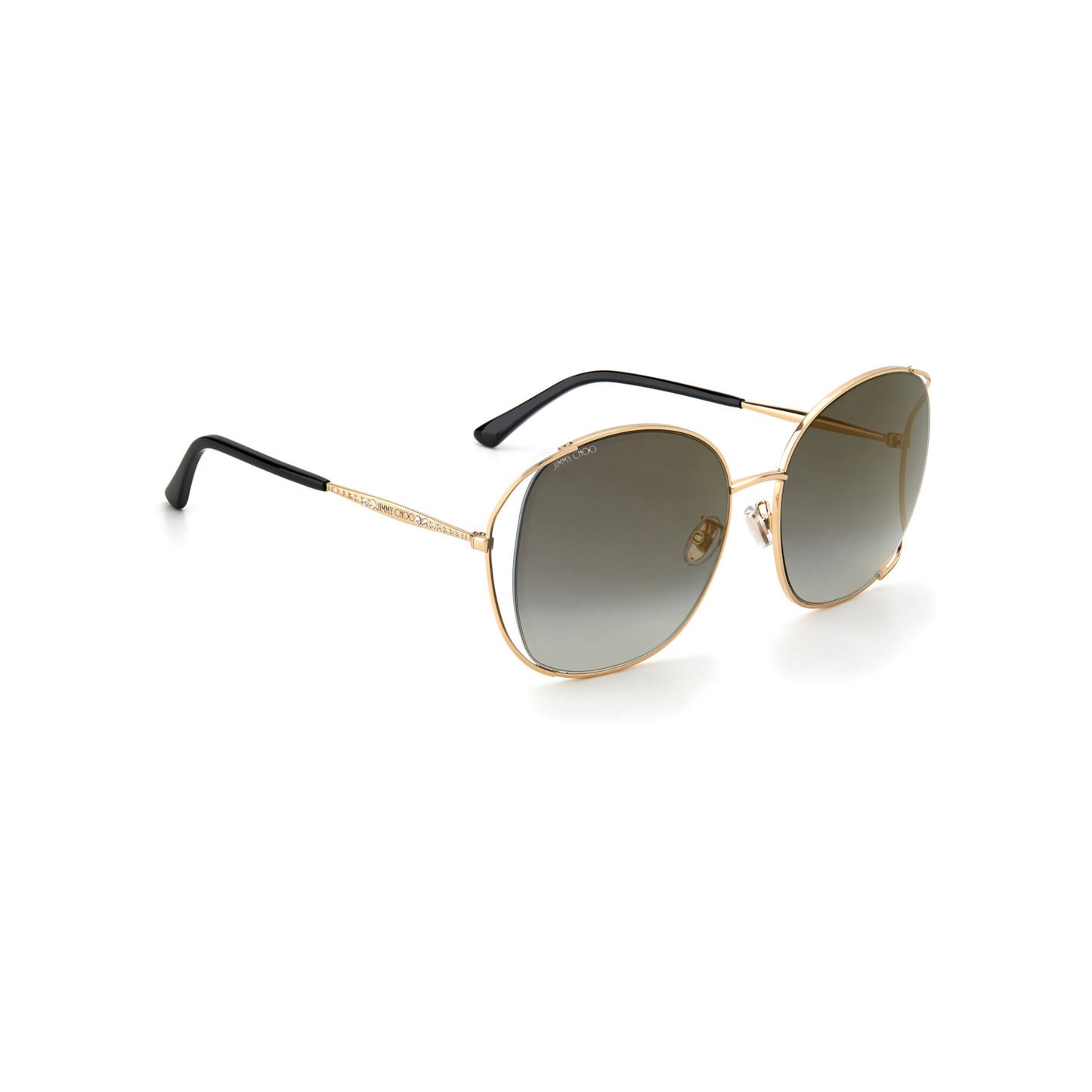 Jimmy Choo TINKA/G/SK Grey Yellow Women's Sunglasses