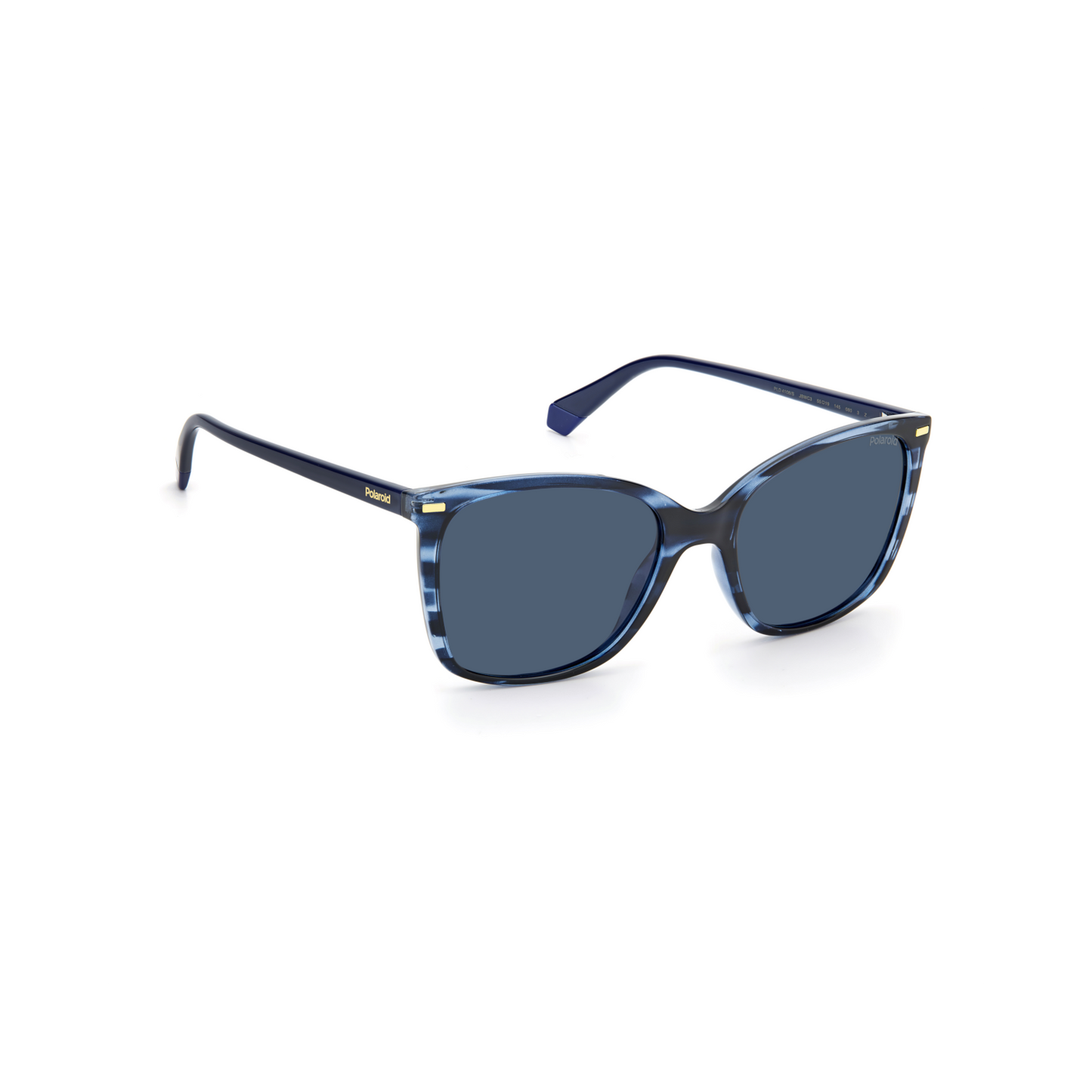 Polaroid PLD 4108/S Blue Havana Women's Polarized Sunglasses