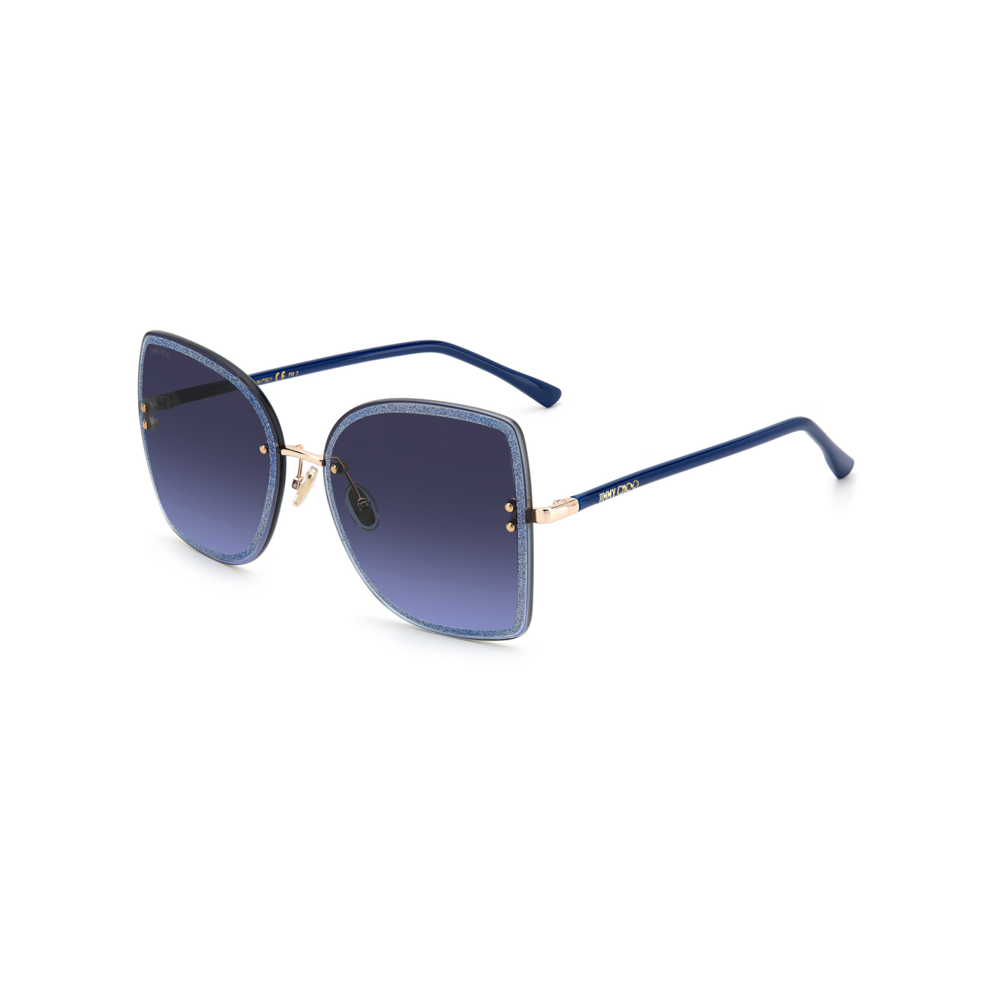 Jimmy Choo LETI/S Grey Yellow Women's Sunglasses