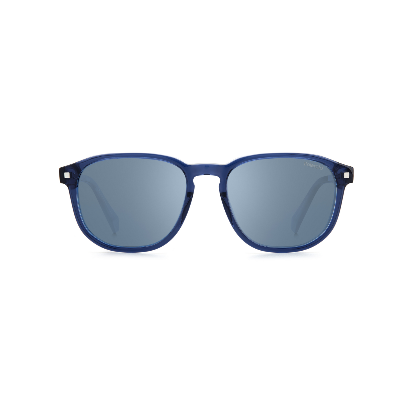 Polaroid PLD 4117/G/S/X Silver Blue Men's Polarized Sunglasses