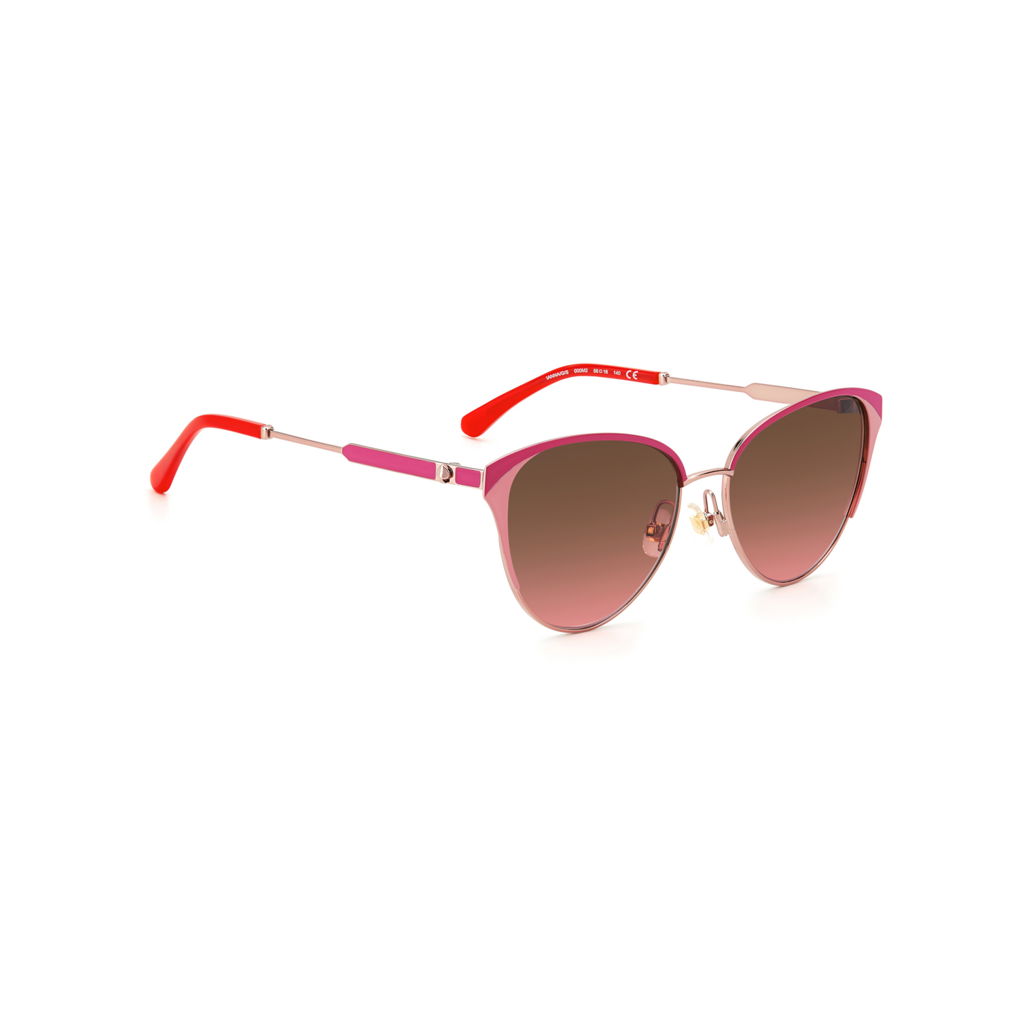 Kate Spade IANNA/G/S Brown Yellow Women's Sunglasses