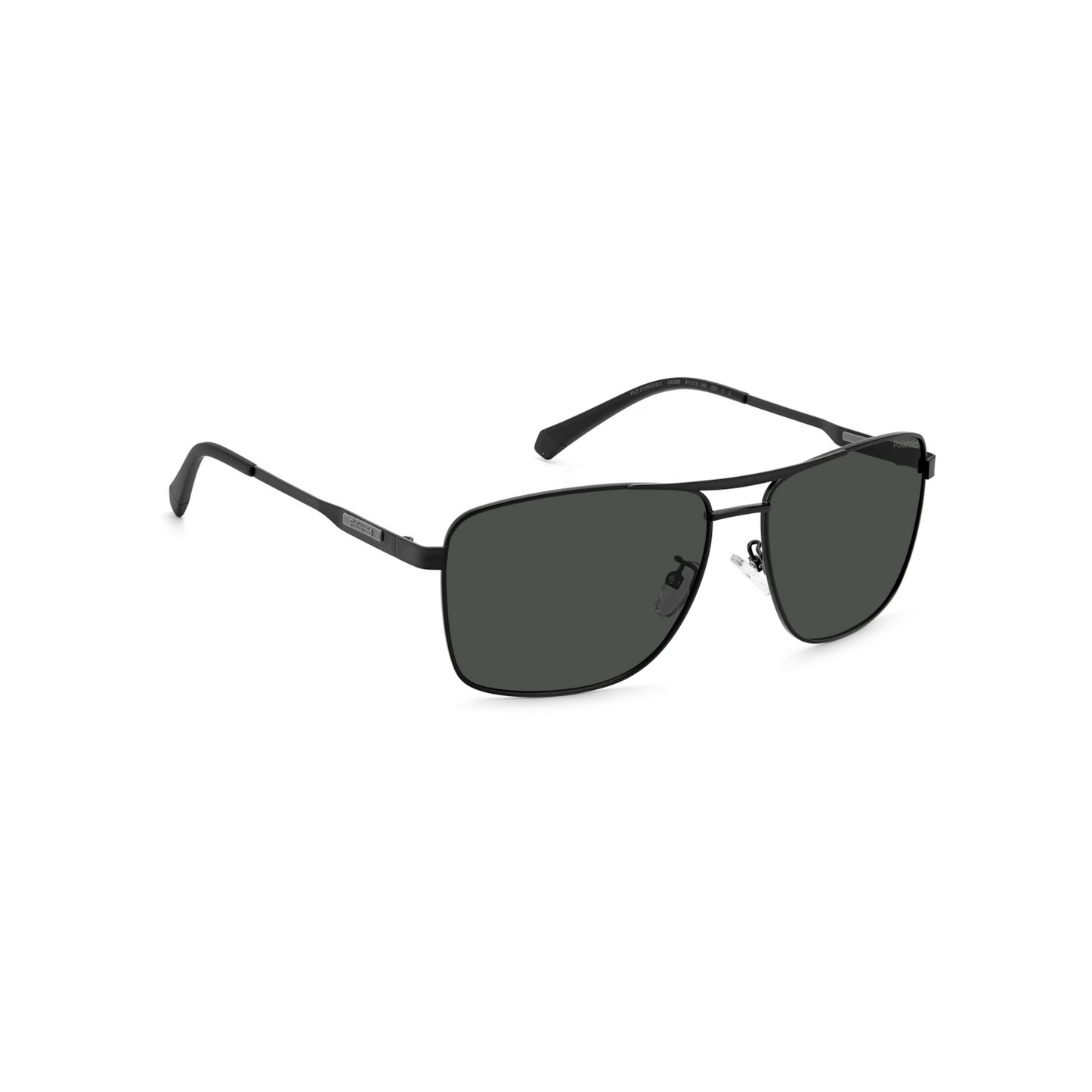 Polaroid PLD 2136/G/S/X Grey Black Men's Polarized Sunglasses