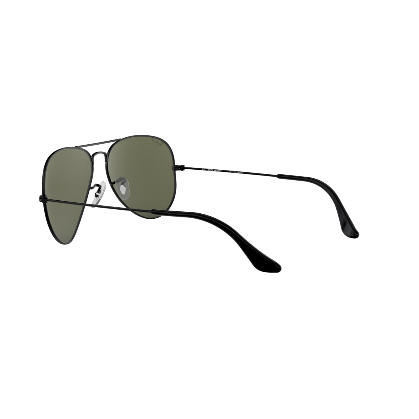 Ray Ban AVIATOR LARGE METAL RB3025 Black Unisex Polarized Sunglasses