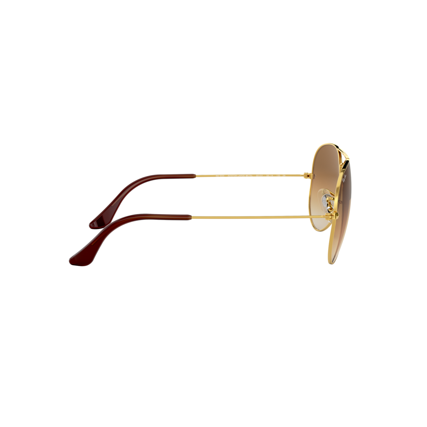 Ray Ban AVIATOR LARGE METAL RB3025 Gold Unisex Sunglasses