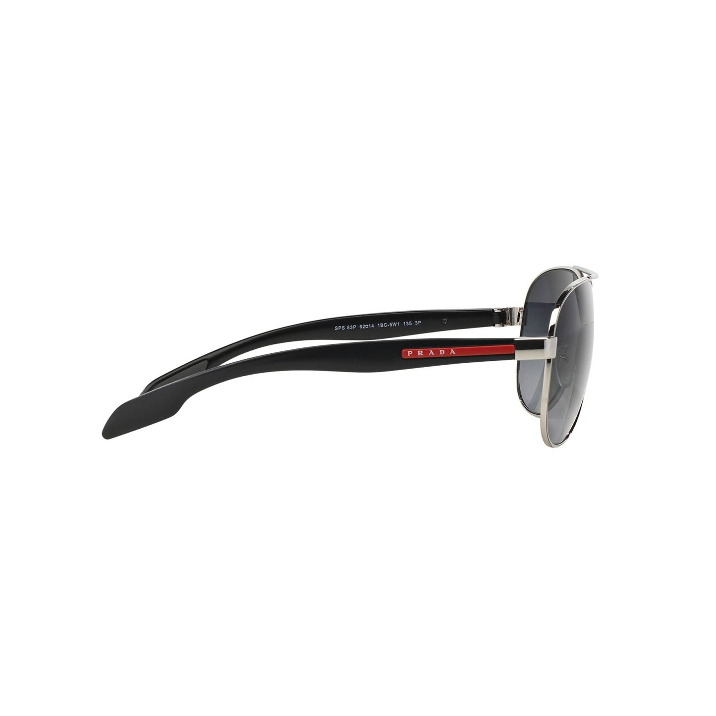 Prada Linea Rossa PS 53PS PS 53PS Silver Grey Men's Polarized Sunglasses
