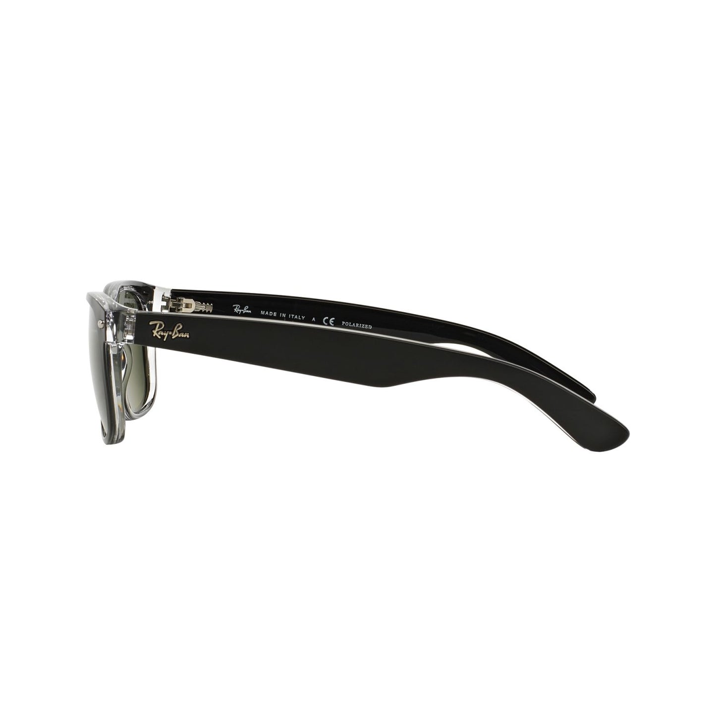 Ray Ban NEW WAYFARER RB2132 Clear Black Unisex Polarized Sunglasses