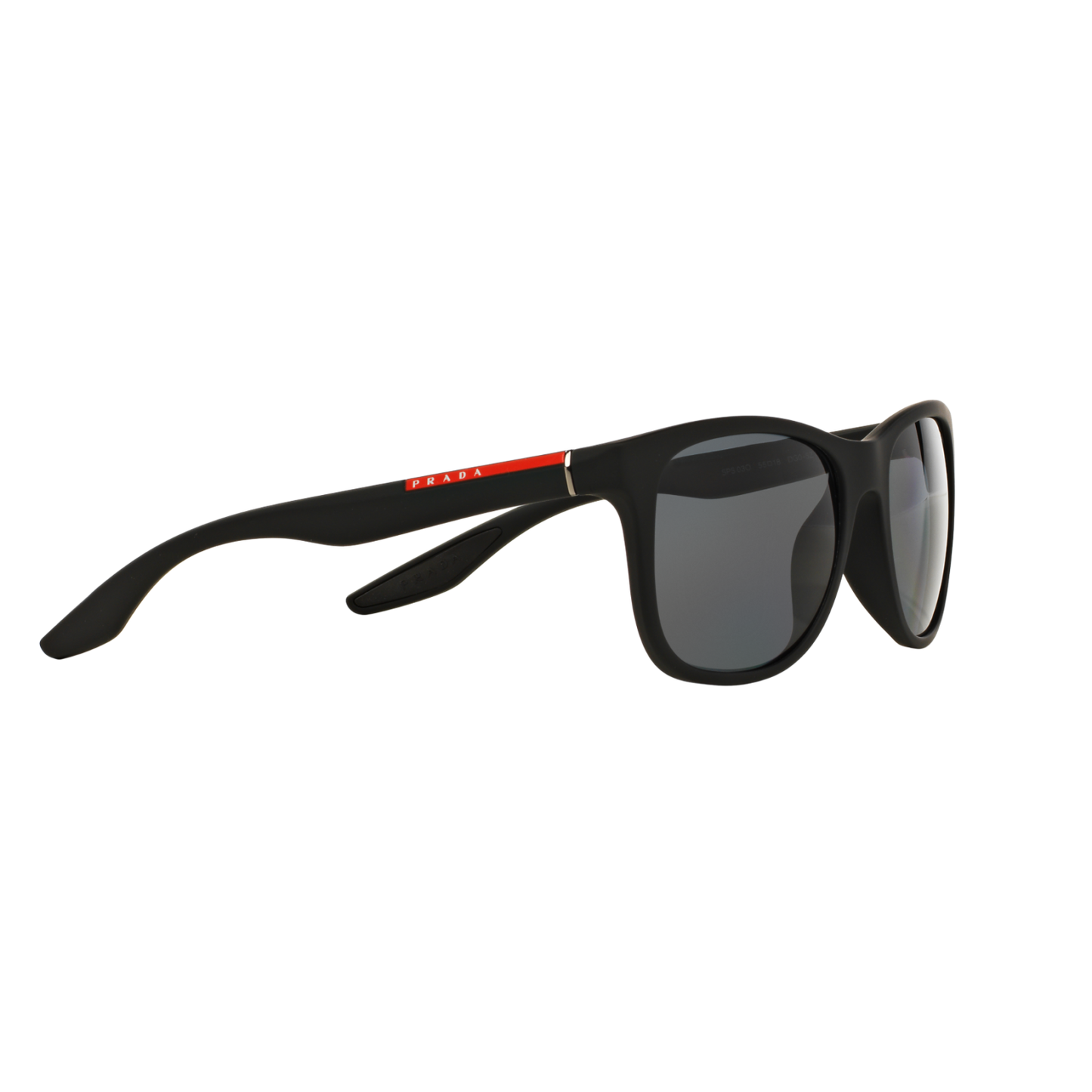 Prada Linea Rossa PS 03OSF PS 03OSF Black Men's Polarized Sunglasses