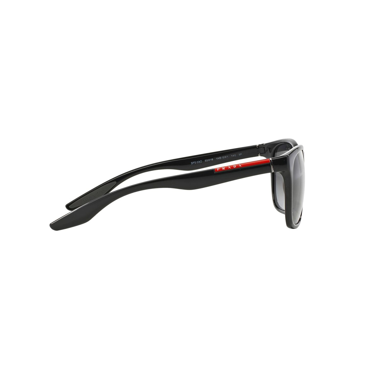 Prada Linea Rossa PS 03OSF PS 03OSF Black Men's Polarized Sunglasses