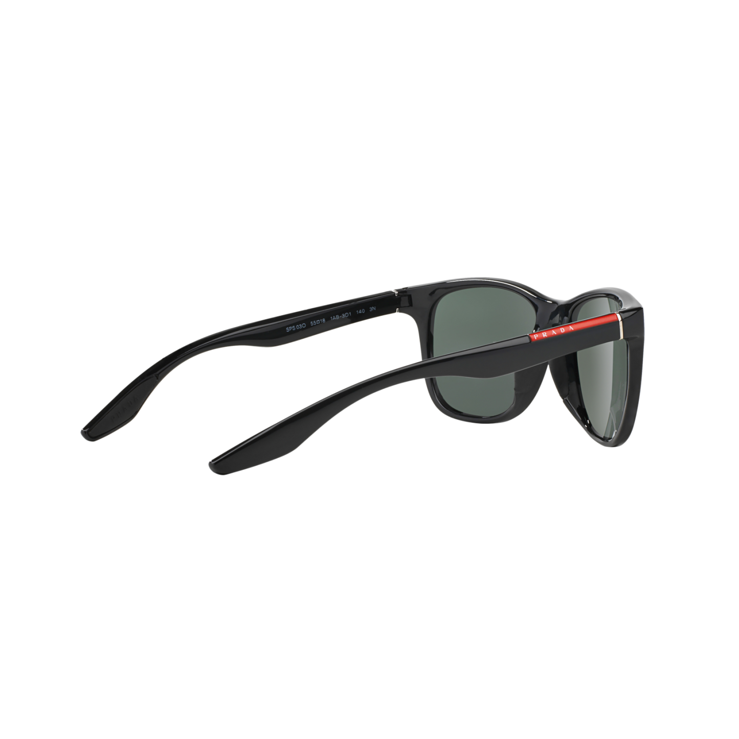 Prada Linea Rossa PS 03OSF PS 03OSF Black Men's Sunglasses