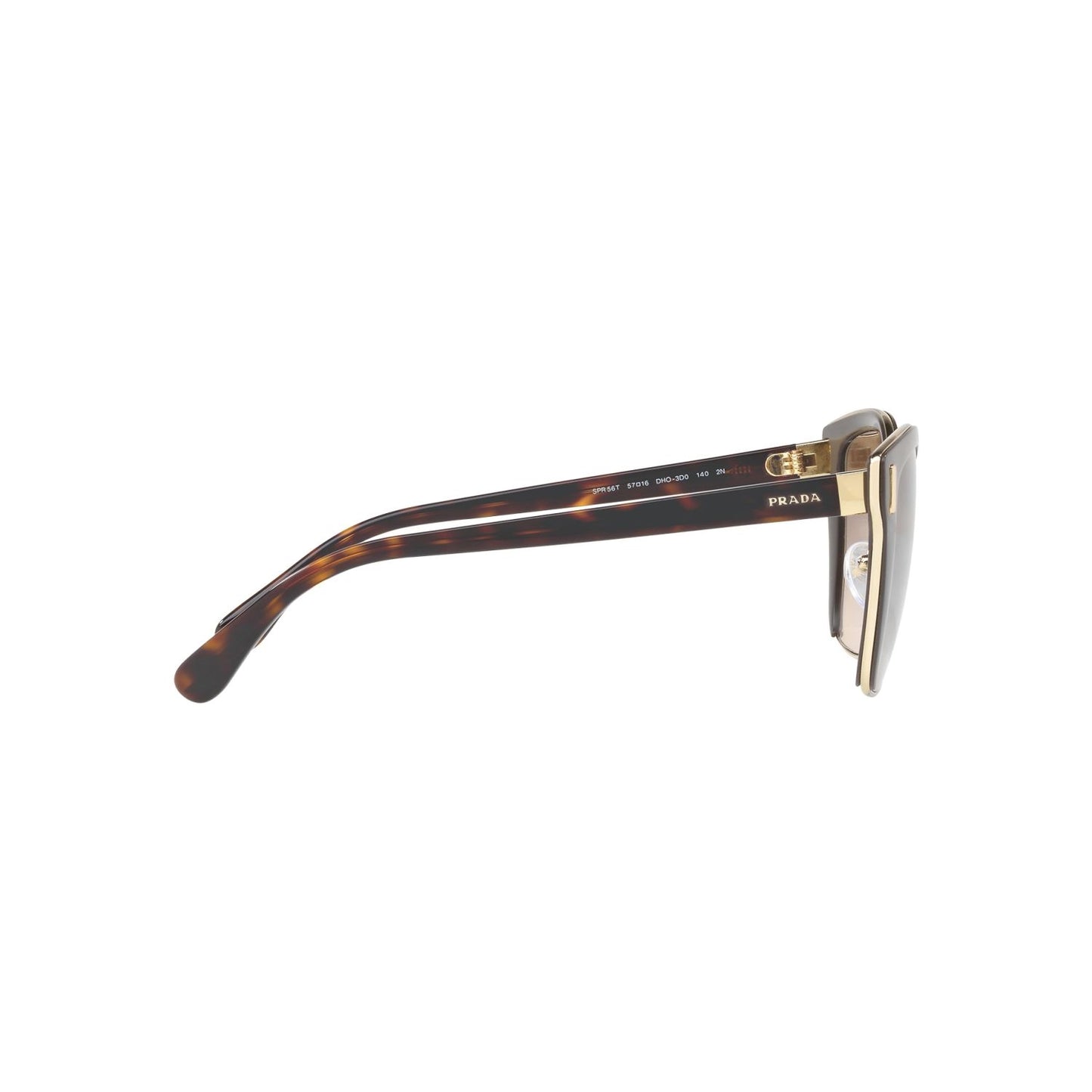 Prada PR 56TS PR 56TS Brown Gold Women's Sunglasses