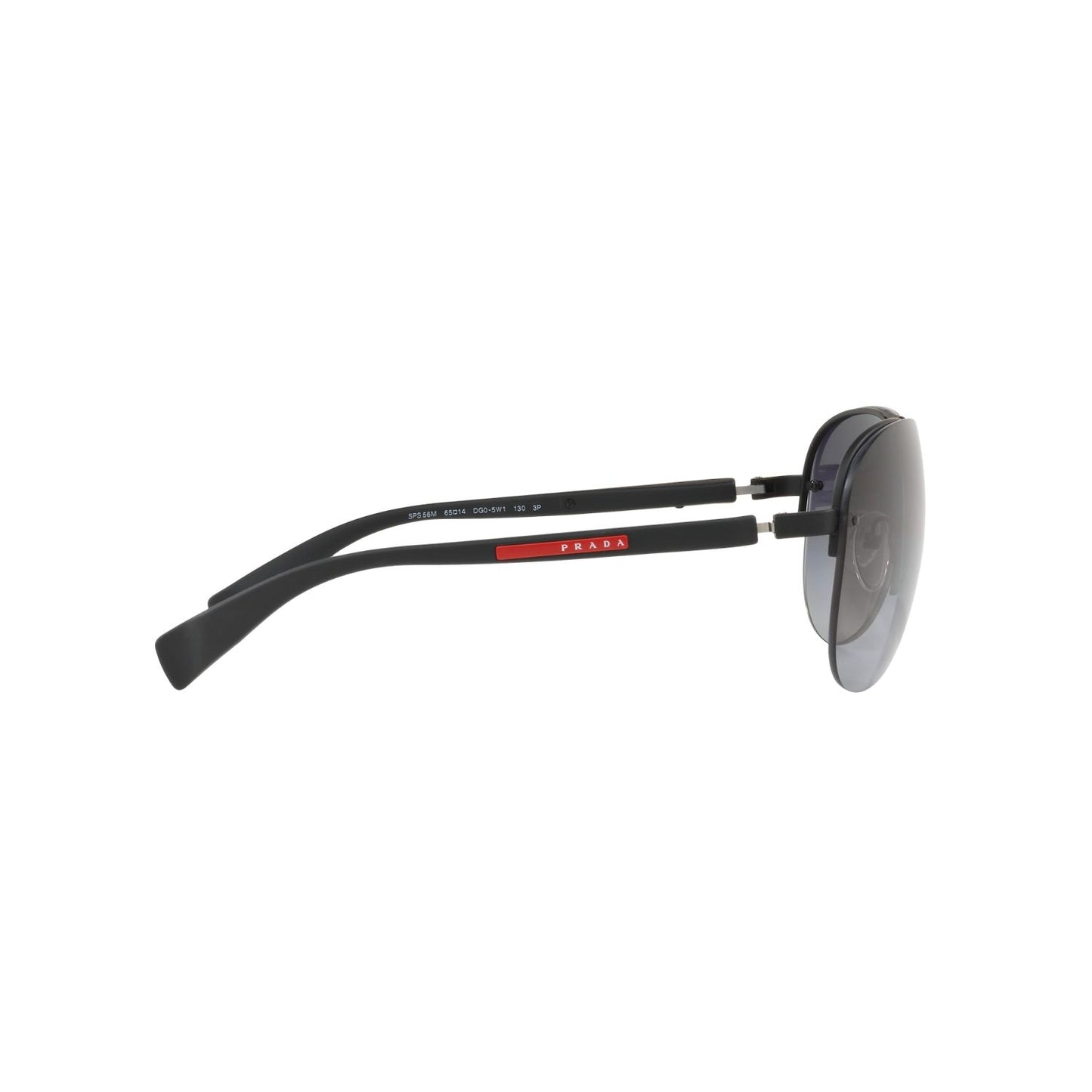 Prada Linea Rossa PS 56MS PS 56MS Black Men's Polarized Sunglasses