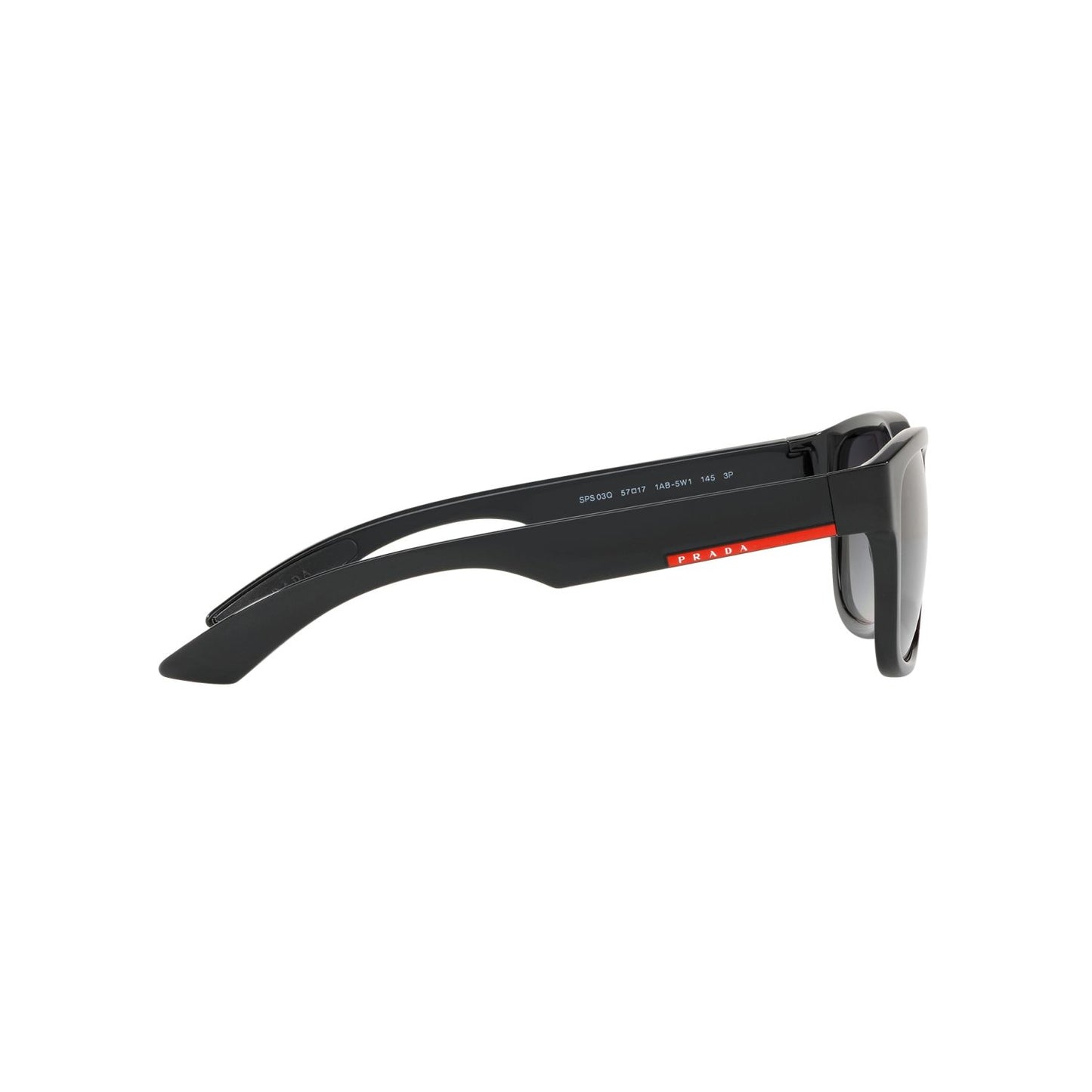 Prada Linea Rossa PS 03QS PS 03QS Black Men's Polarized Sunglasses