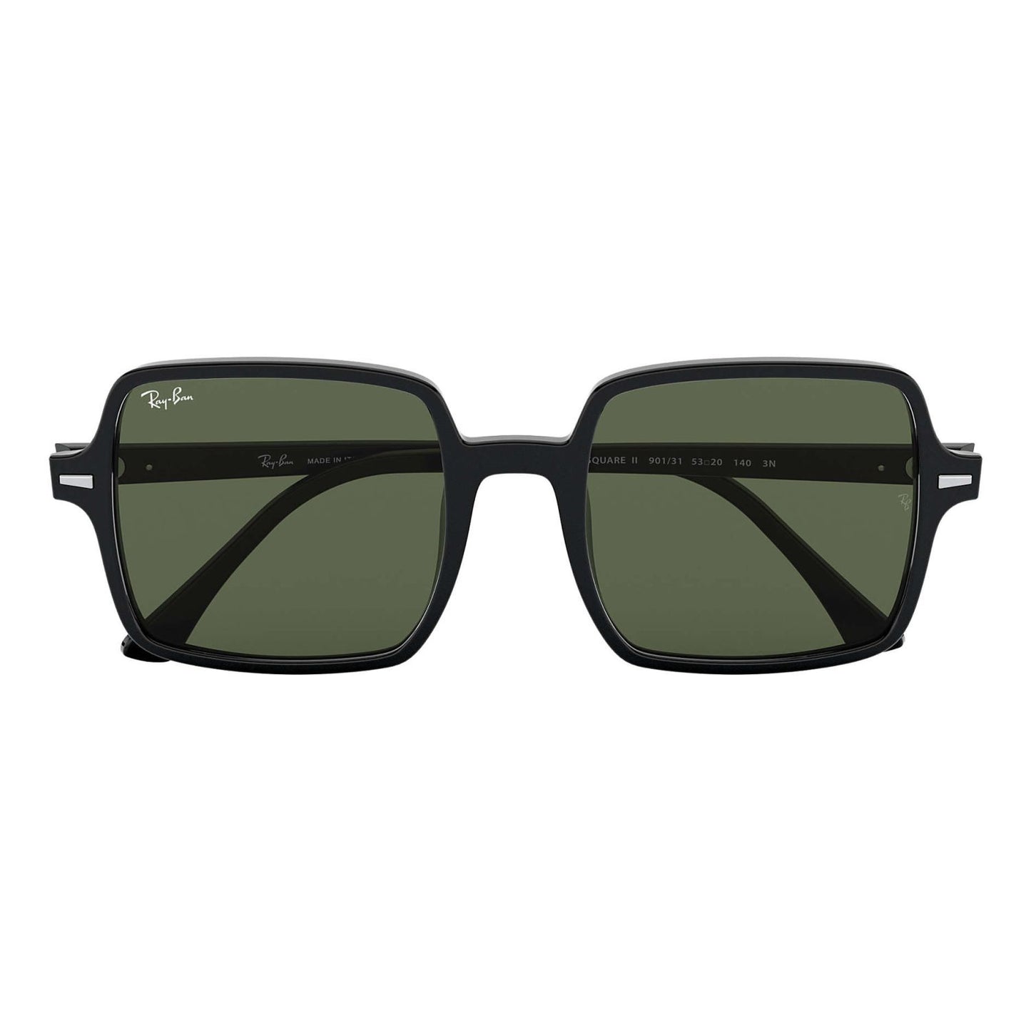 Ray Ban SQUARE2 RB1973 Green Black Women's Sunglasses