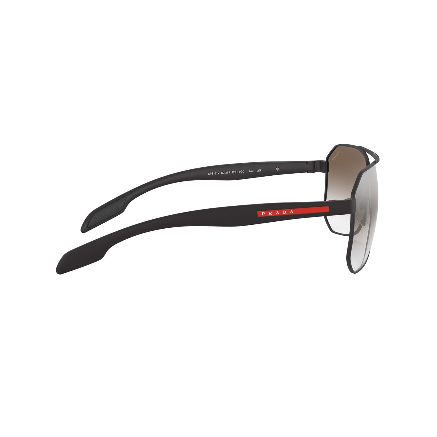 Prada Linea Rossa PS 51VS PS 51VS Black Men's Sunglasses