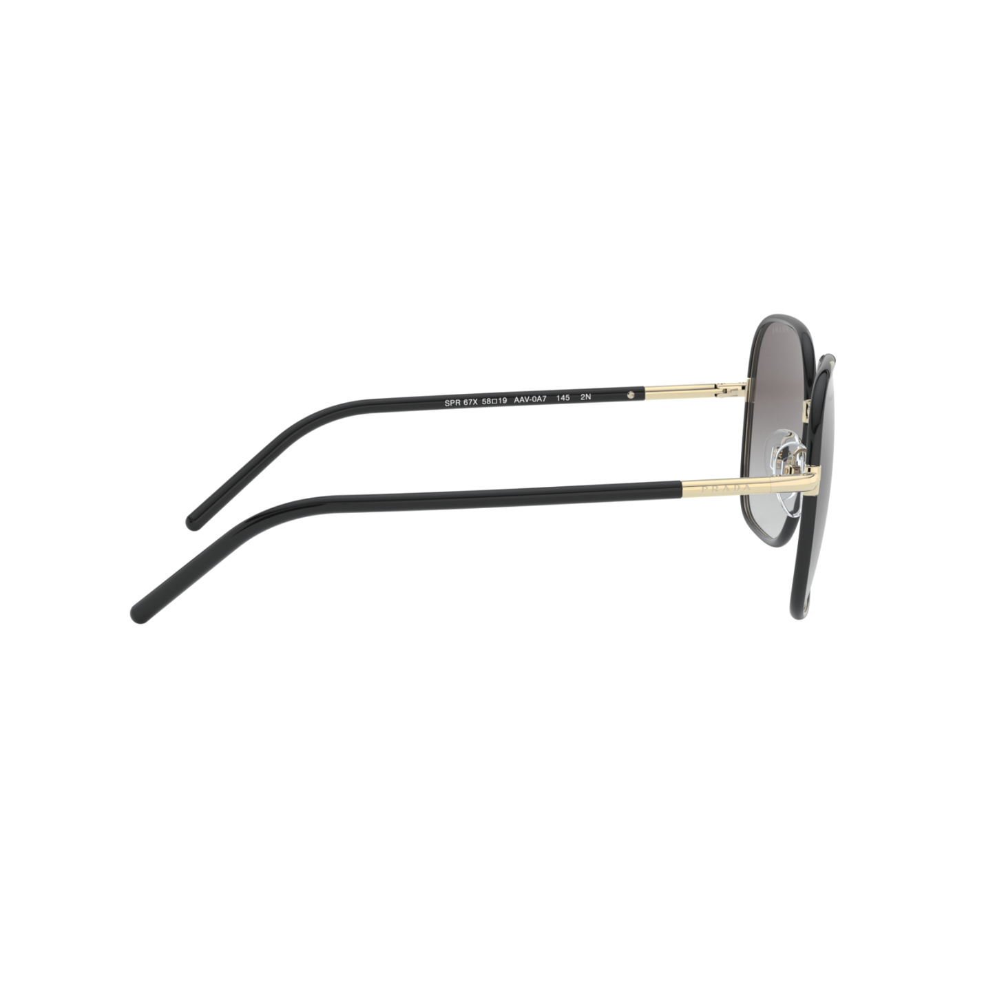 Prada PR 67XS PR 67XS Black Women's Sunglasses