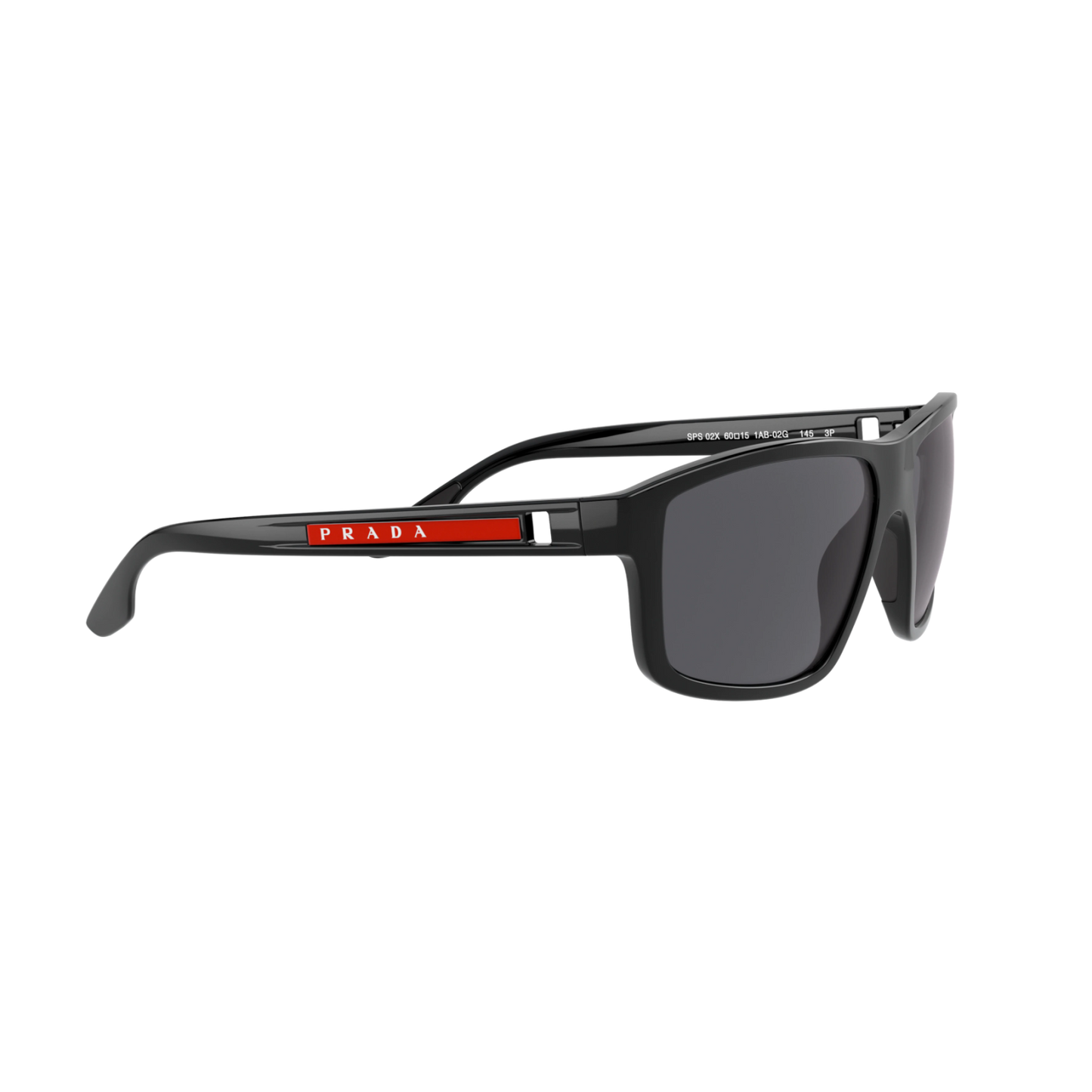 Prada Linea Rossa PS 02XS PS 02XS Black Men's Polarized Sunglasses