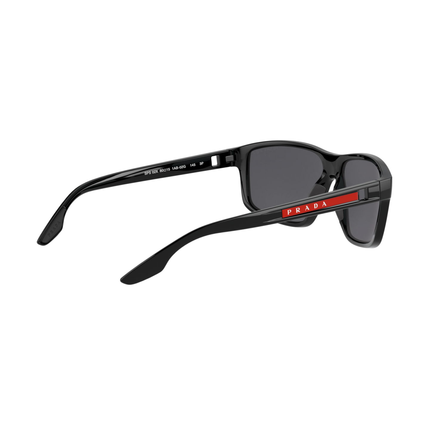 Prada Linea Rossa PS 02XS PS 02XS Black Men's Polarized Sunglasses