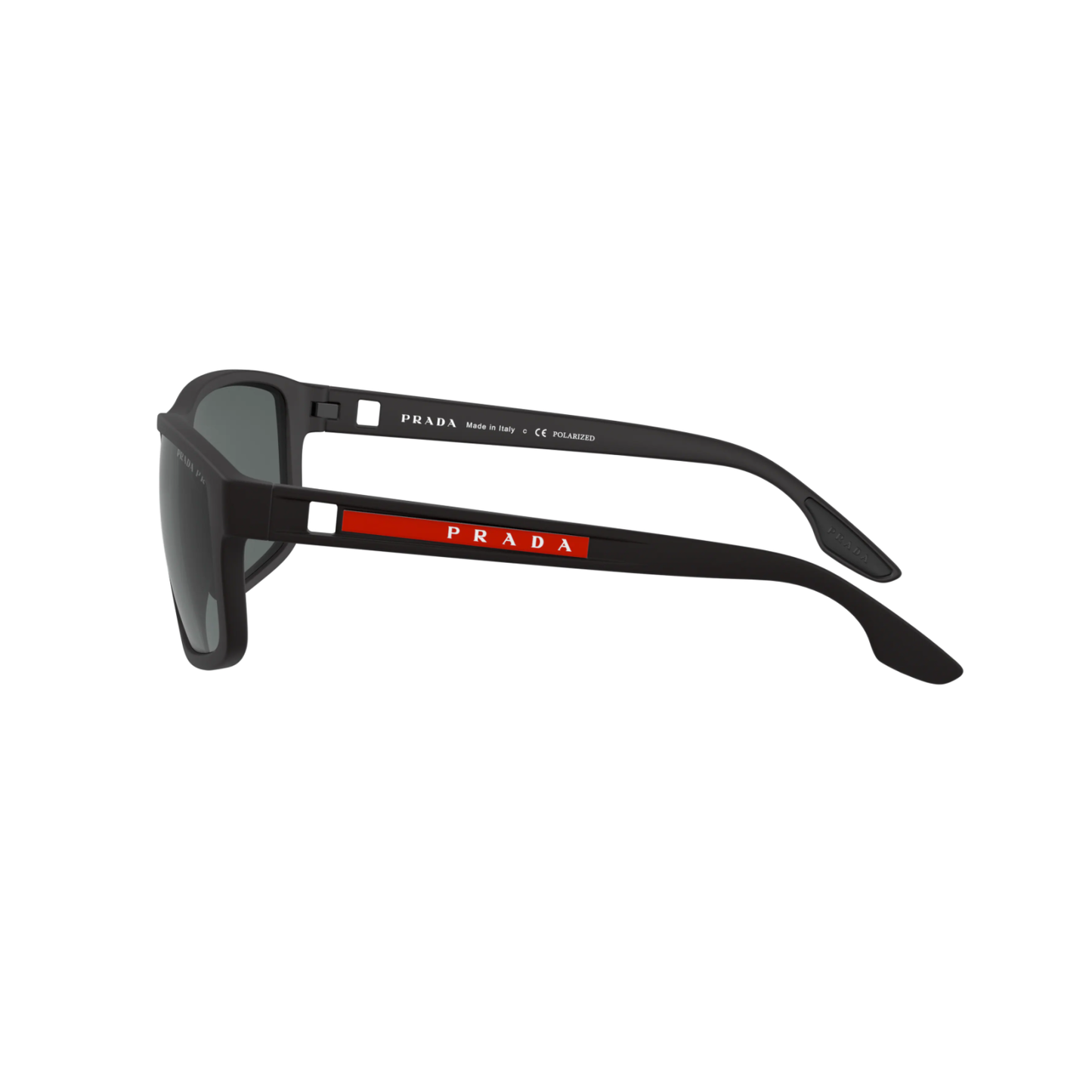 Prada Linea Rossa PS 02XS PS 02XS Black Men's Polarized Sunglasses