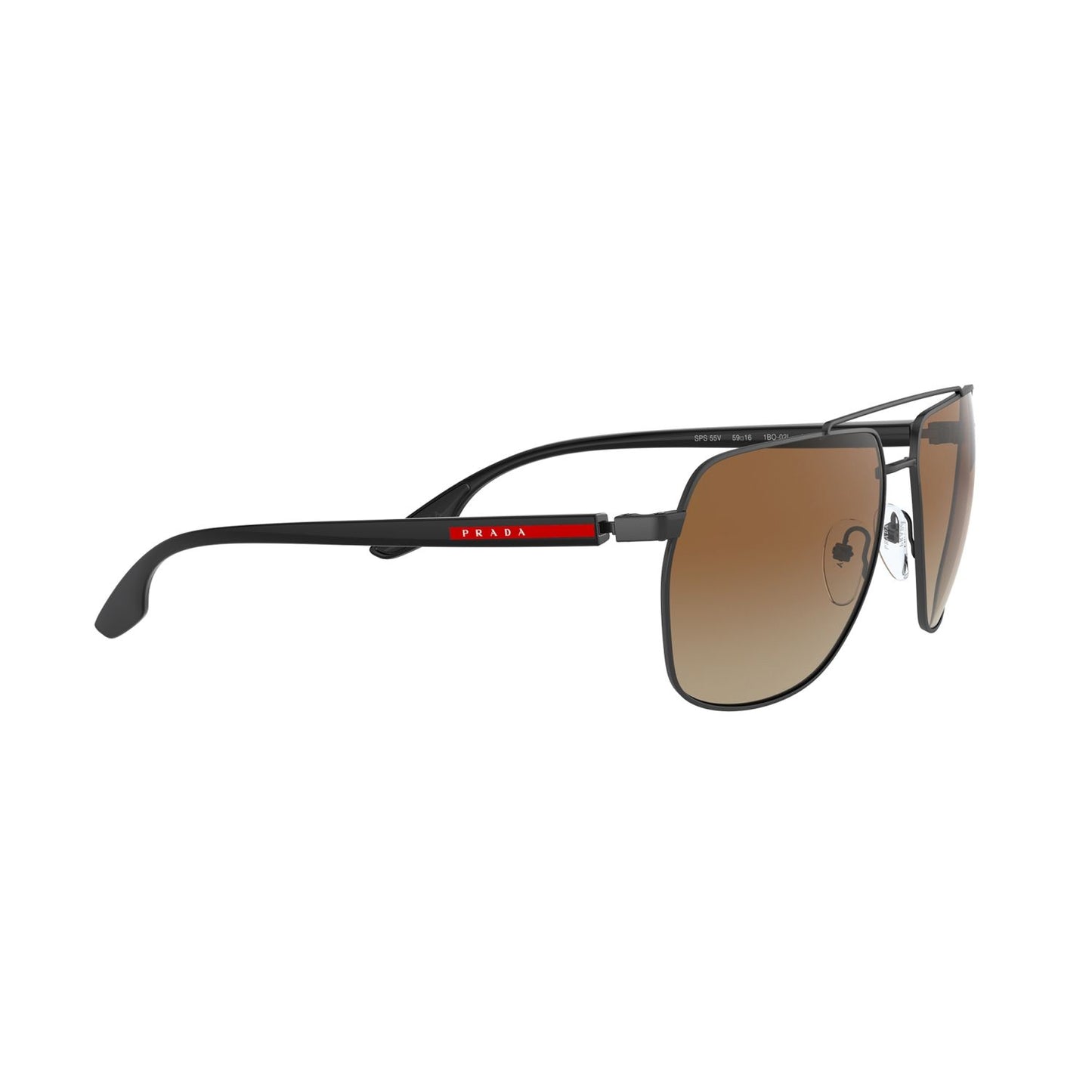 Prada Linea Rossa PS 55VS PS 55VS Black Men's Polarized Sunglasses