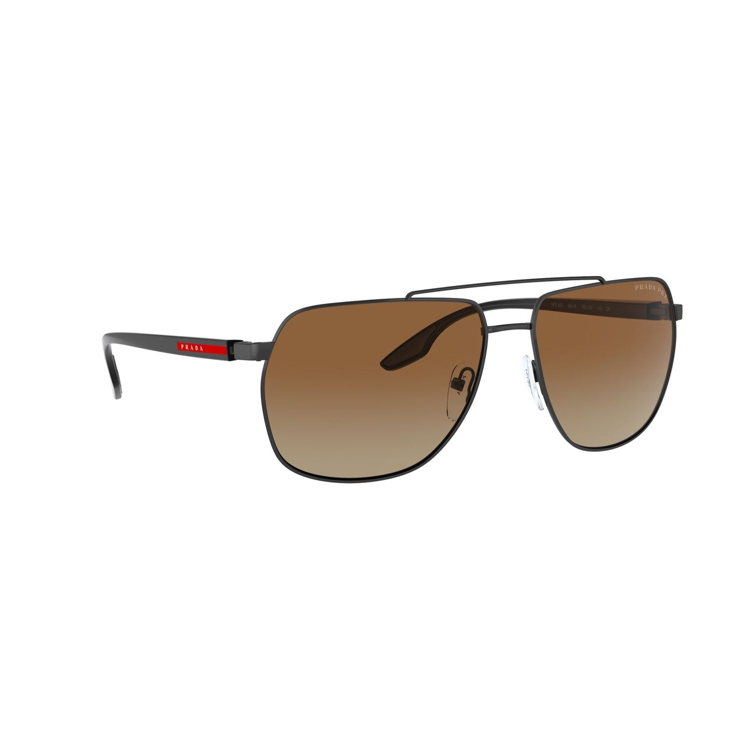 Prada Linea Rossa PS 55VS PS 55VS Black Men's Polarized Sunglasses