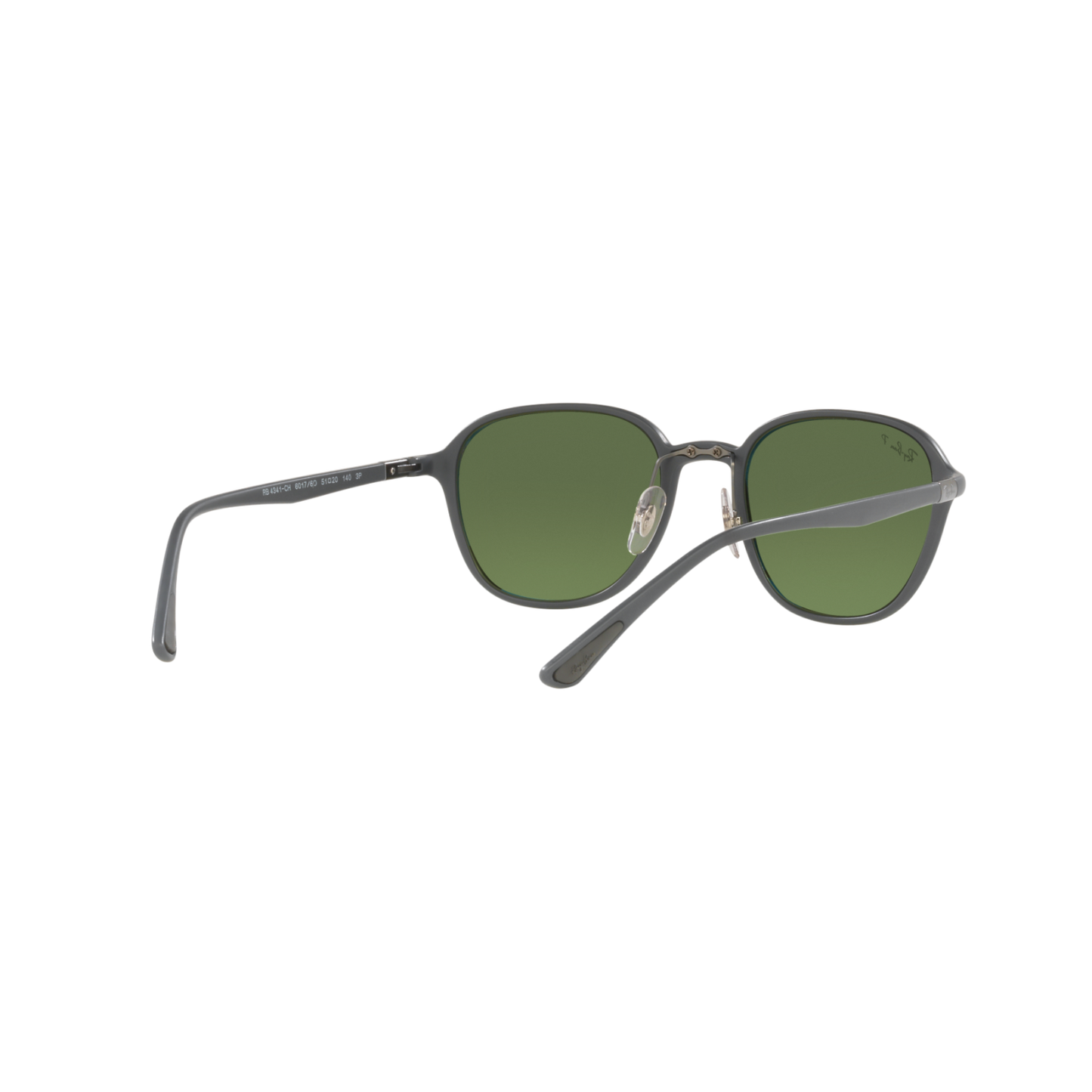 Ray Ban RB4341CH RB4341CH Grey Unisex Polarized Sunglasses