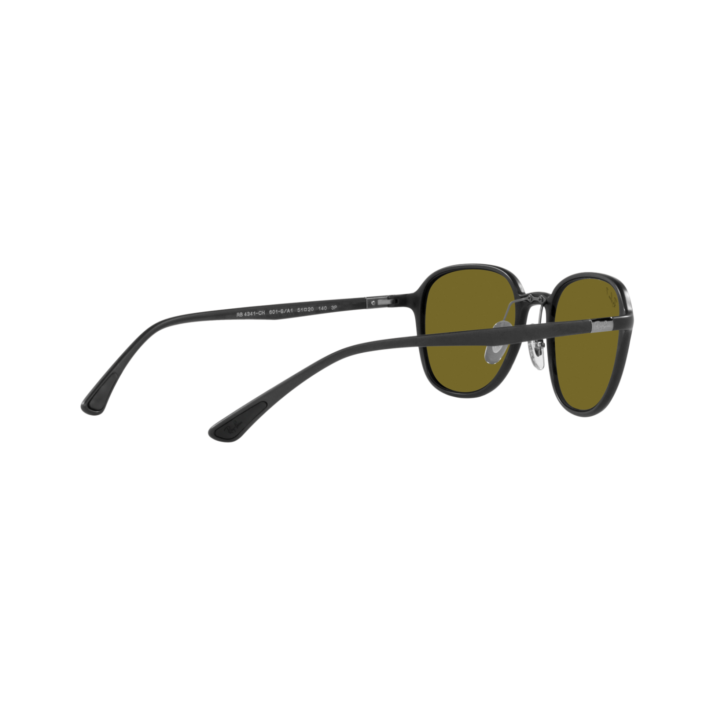 Ray Ban RB4341CH RB4341CH Black Unisex Polarized Sunglasses