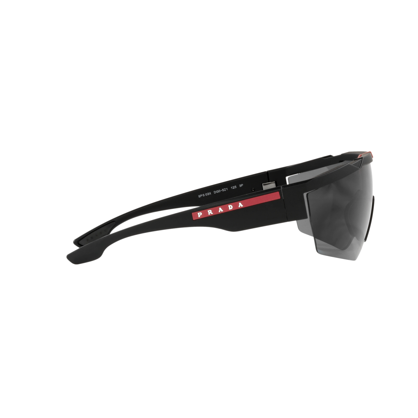 Prada Linea Rossa PS 03XSF PS 03XSF Black Men's Polarized Sunglasses