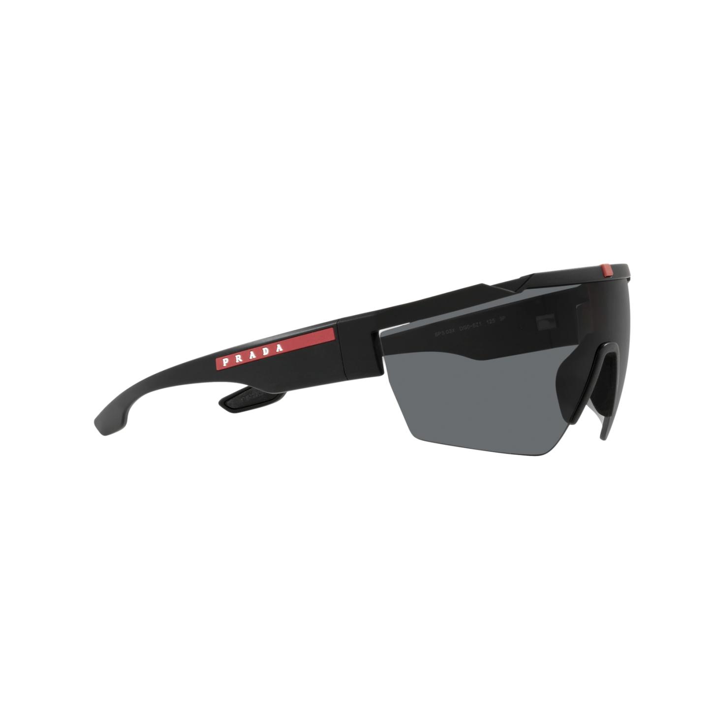Prada Linea Rossa PS 03XSF PS 03XSF Black Men's Polarized Sunglasses