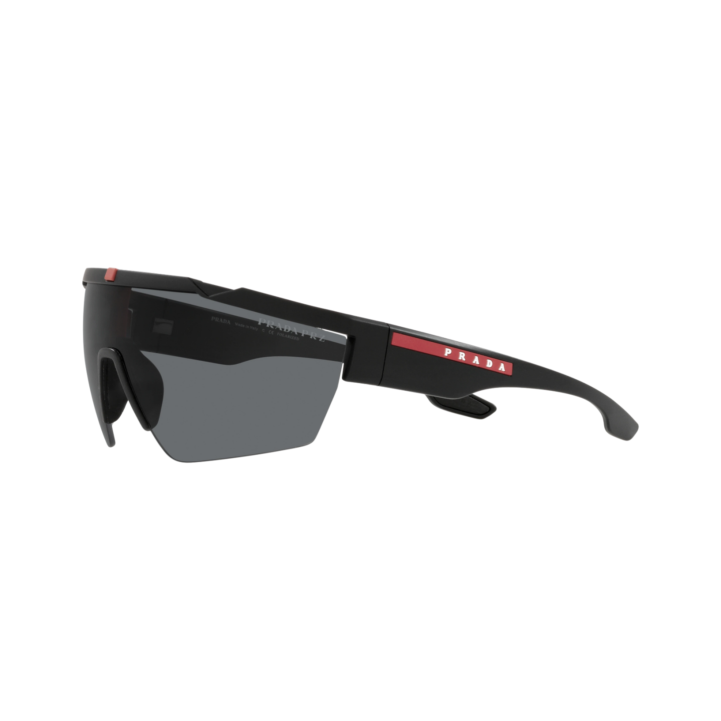 Prada Linea Rossa PS 03XSF PS 03XSF Black Men's Polarized Sunglasses