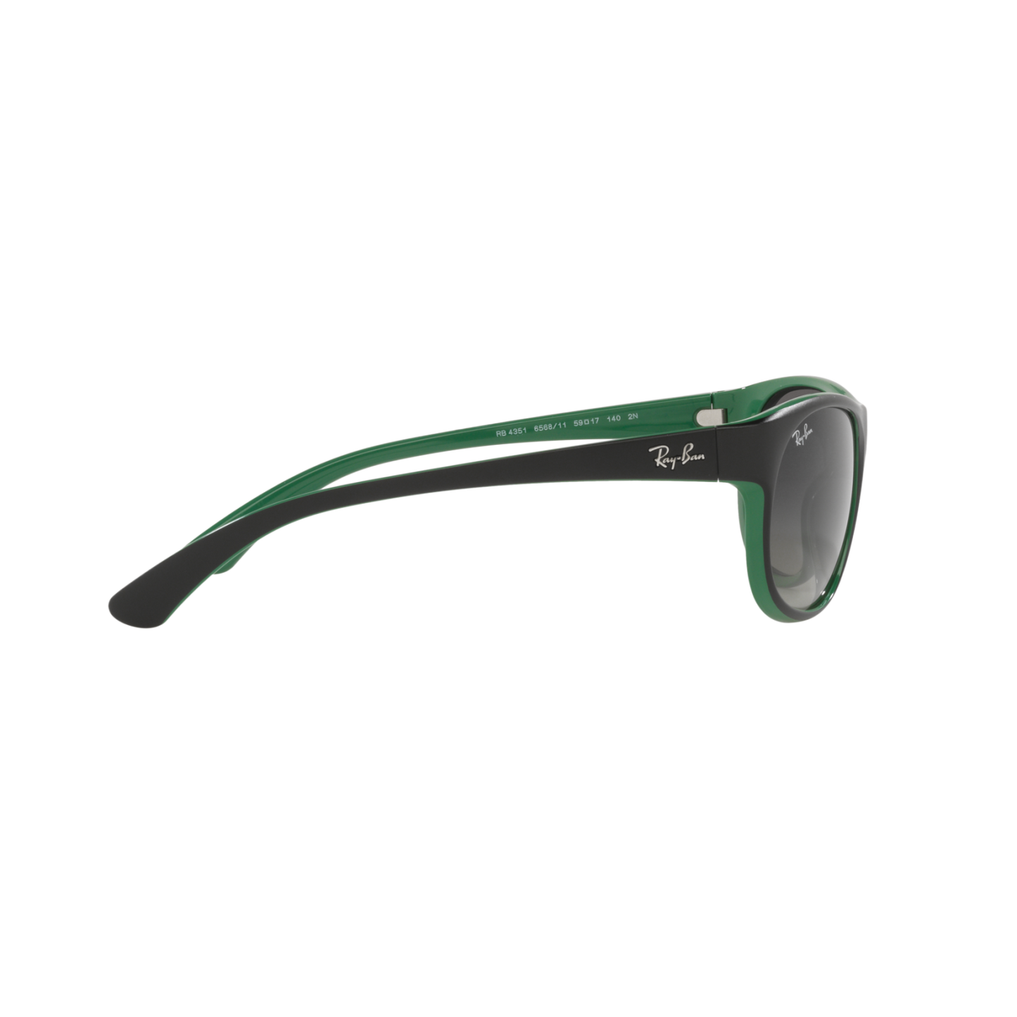 Ray Ban RB4351 RB4351 Black Unisex Sunglasses