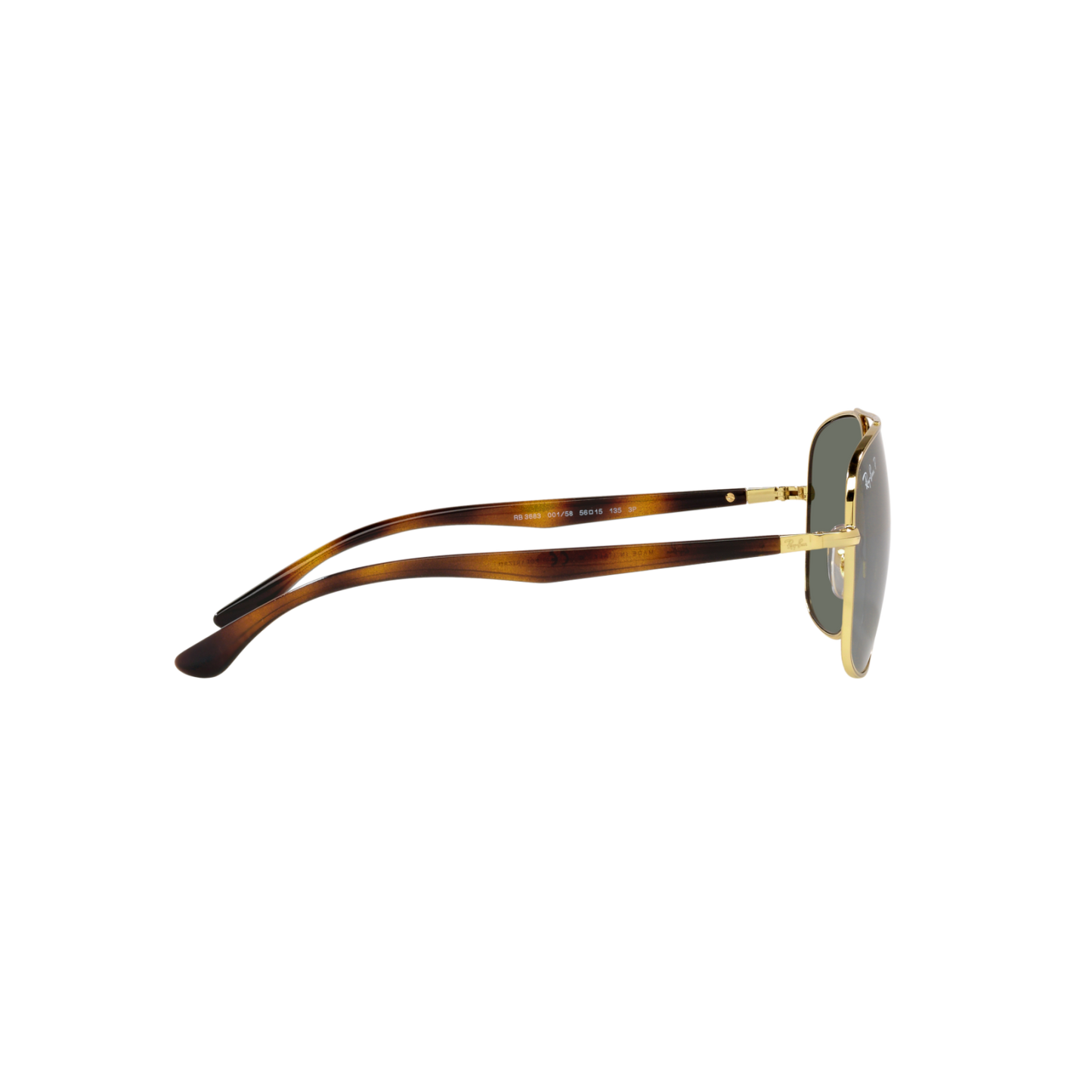 Ray Ban RB3683 RB3683 Havana Unisex Polarized Sunglasses