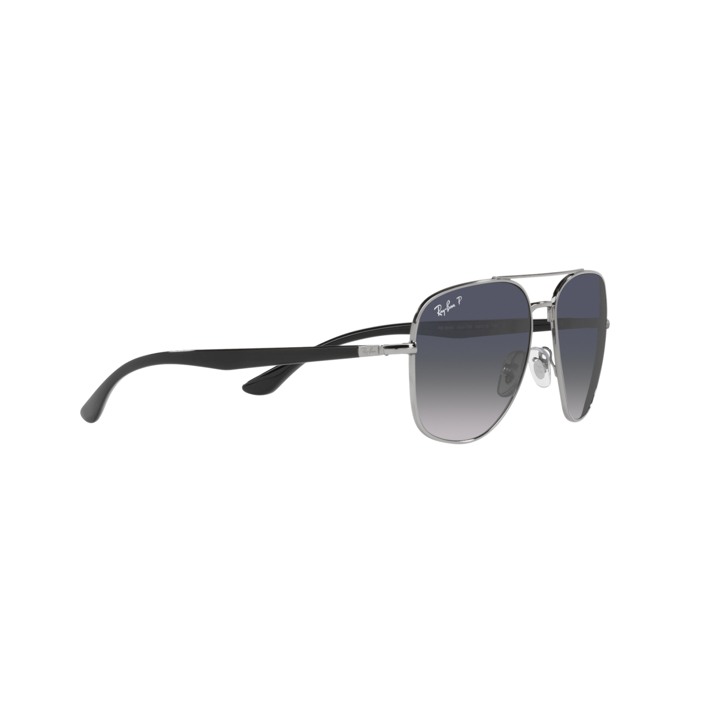 Ray Ban RB3683 RB3683 Black Unisex Polarized Sunglasses