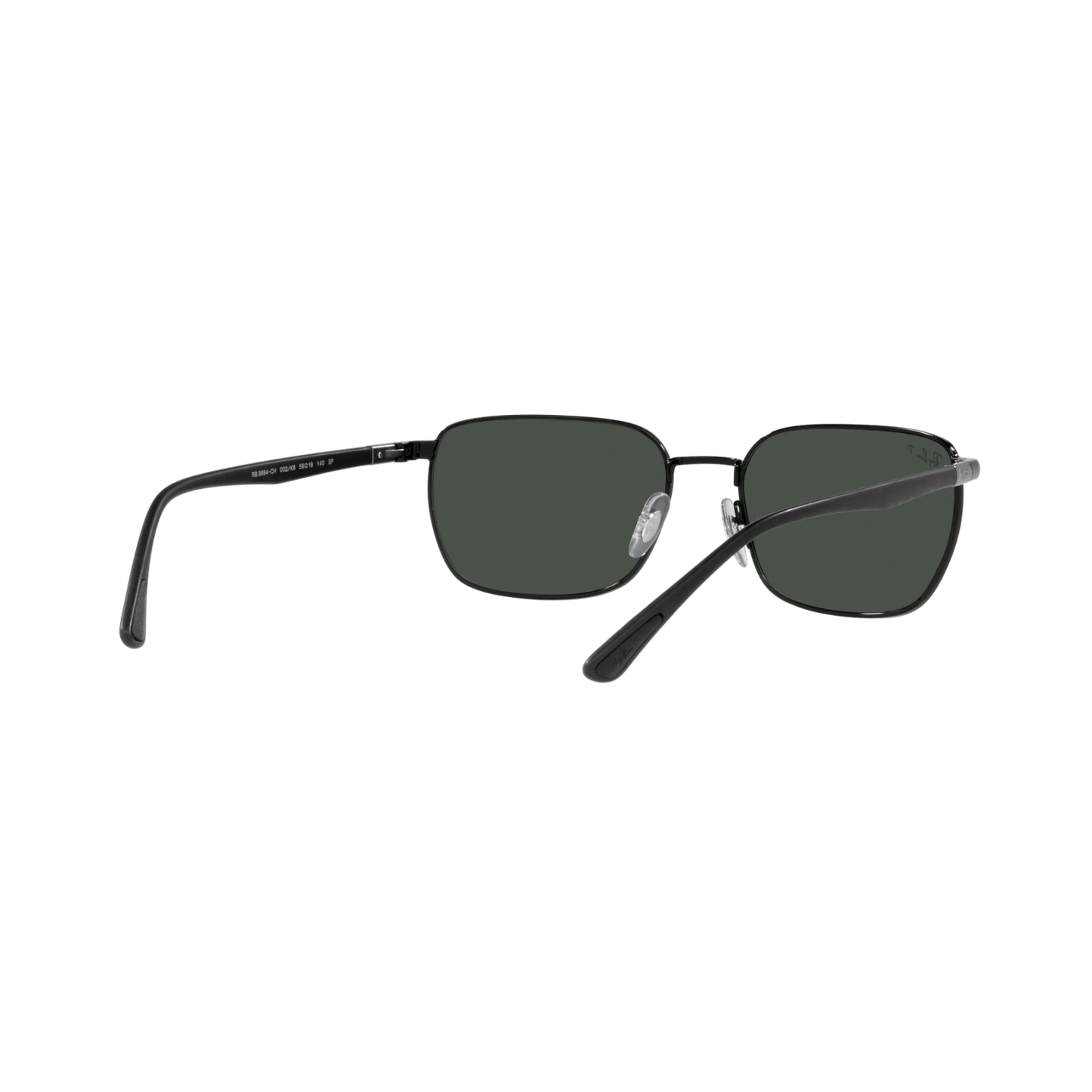 Ray Ban RB3684CH RB3684CH Black Unisex Polarized Sunglasses
