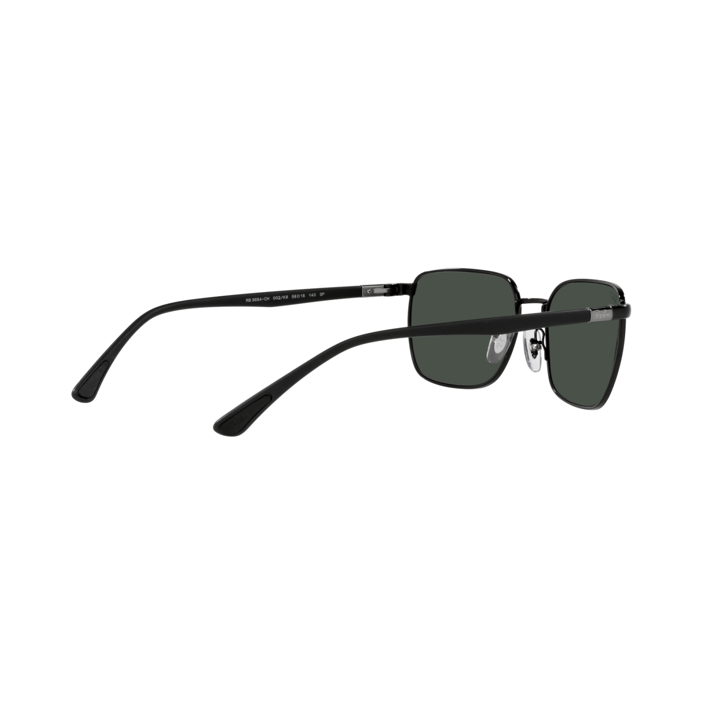 Ray Ban RB3684CH RB3684CH Black Unisex Polarized Sunglasses