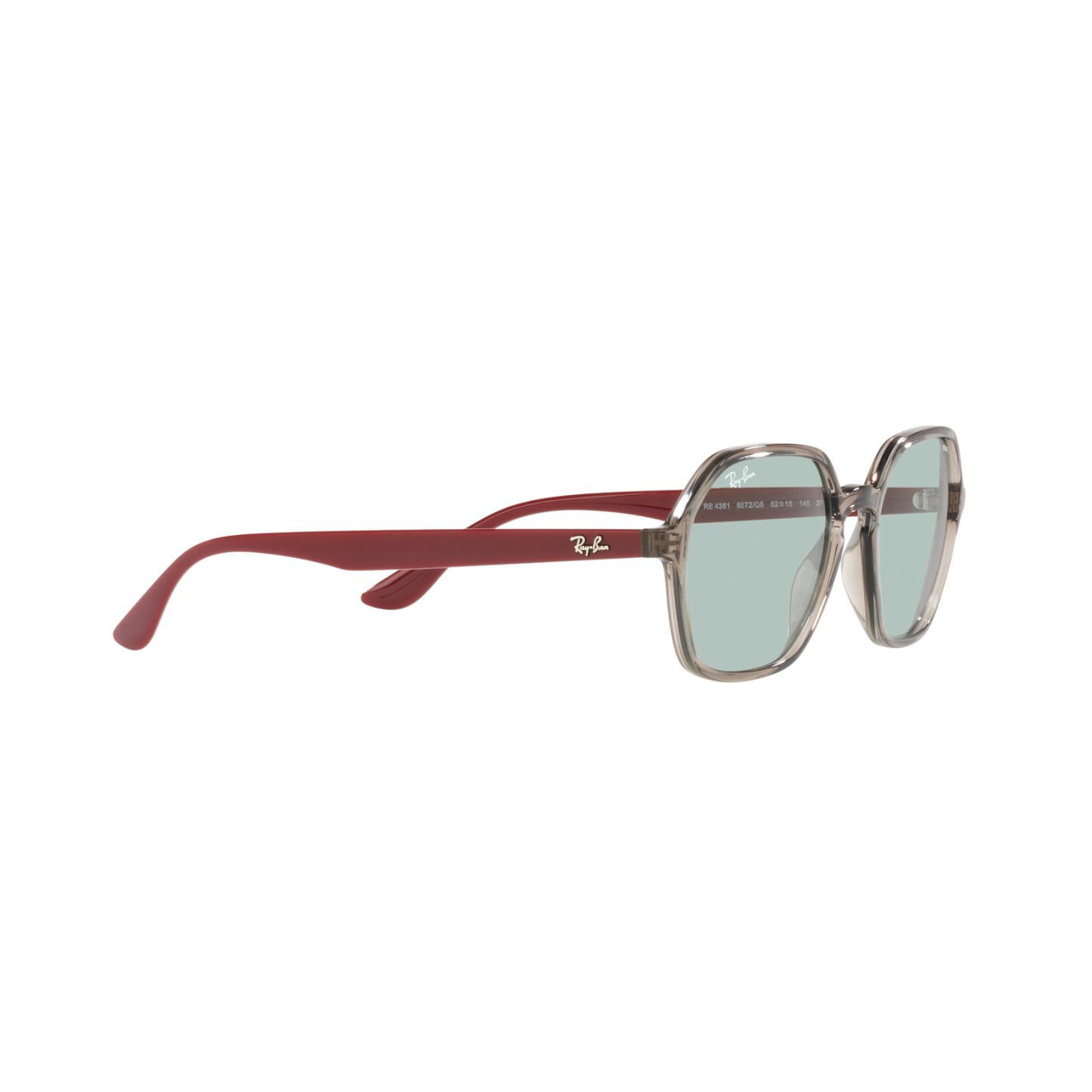 Ray Ban RB4361 RB4361 Grey Unisex Sunglasses