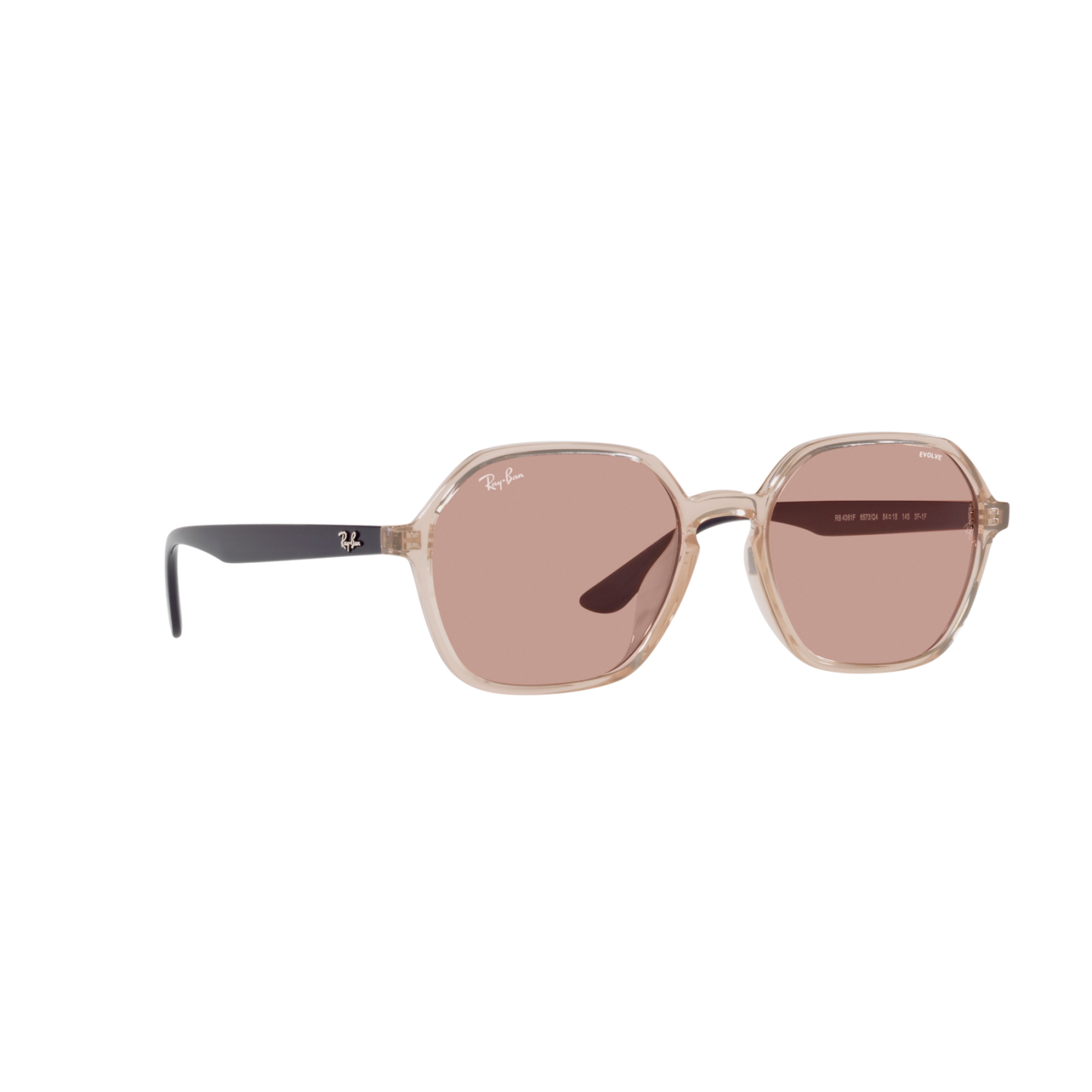 Ray Ban RB4361F RB4361F Brown Unisex Sunglasses