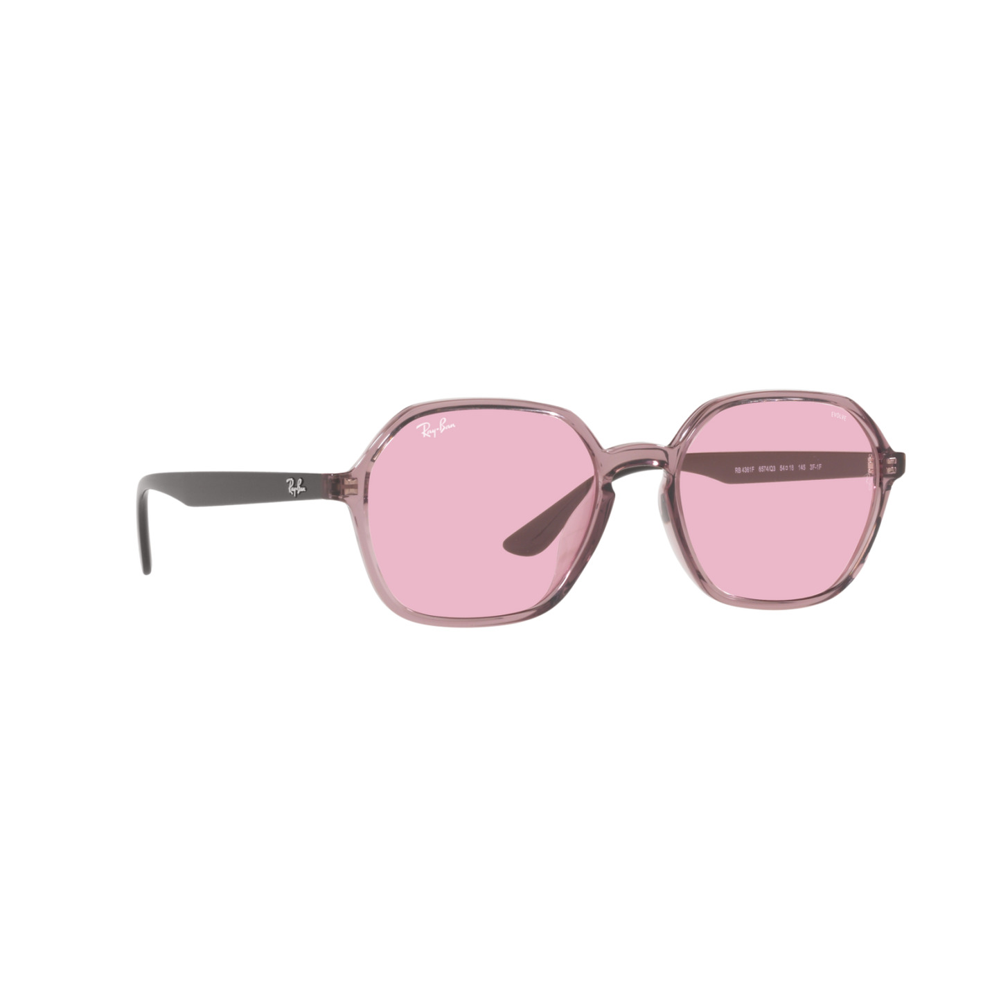Ray Ban RB4361F RB4361F Purple Unisex Sunglasses