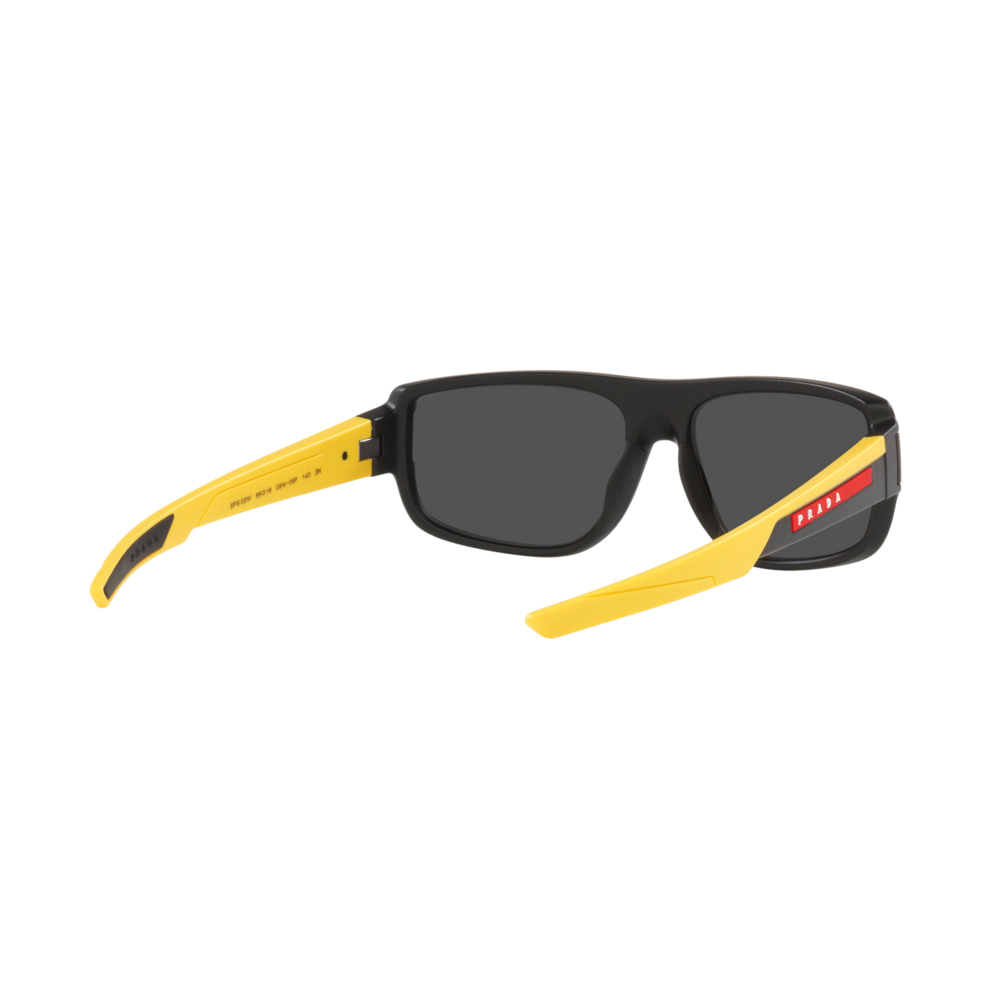 Prada Linea Rossa PS 03WS PS 03WS Black Men's Sunglasses