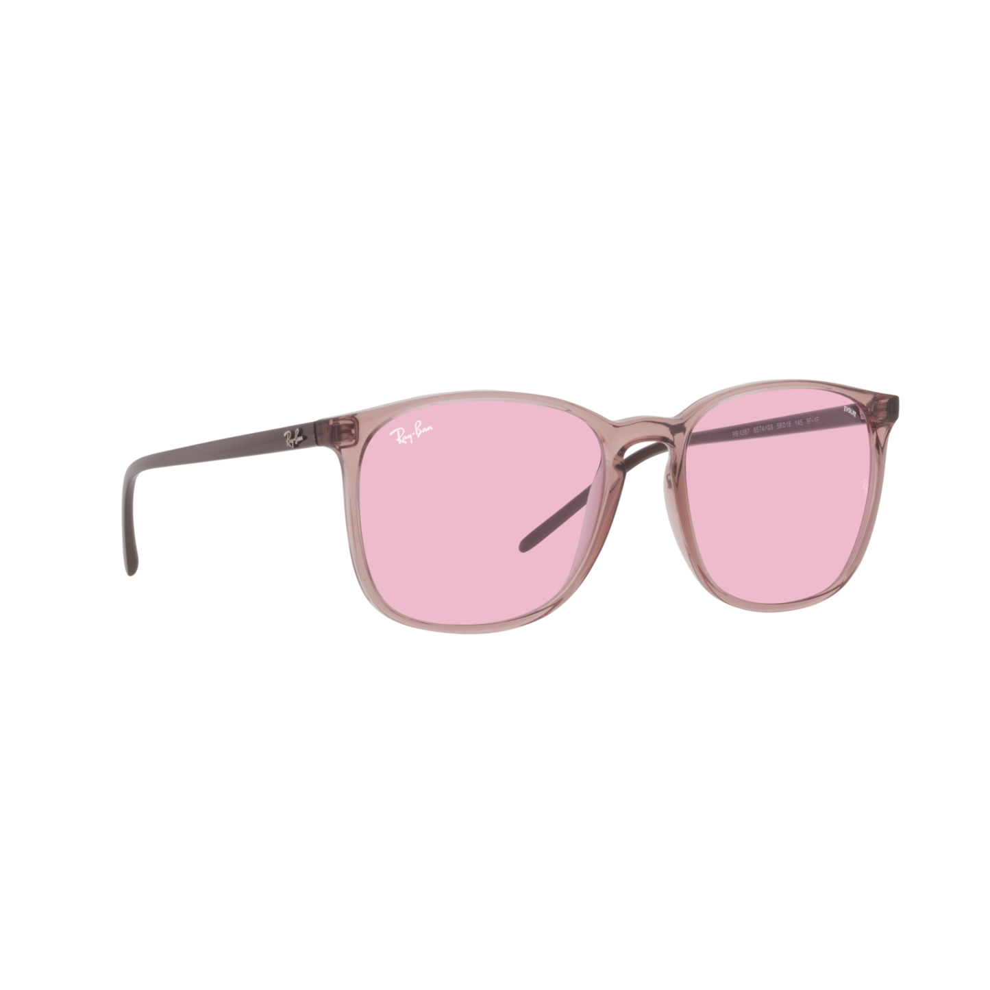 Ray Ban RB4387 RB4387 Purple Unisex Sunglasses
