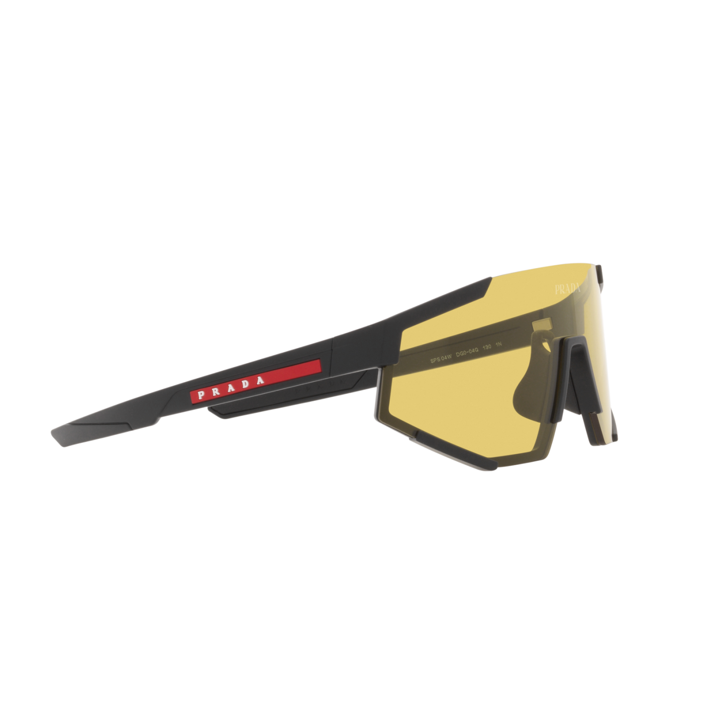 Prada Linea Rossa PS 04WS PS 04WS Black Men's Sunglasses