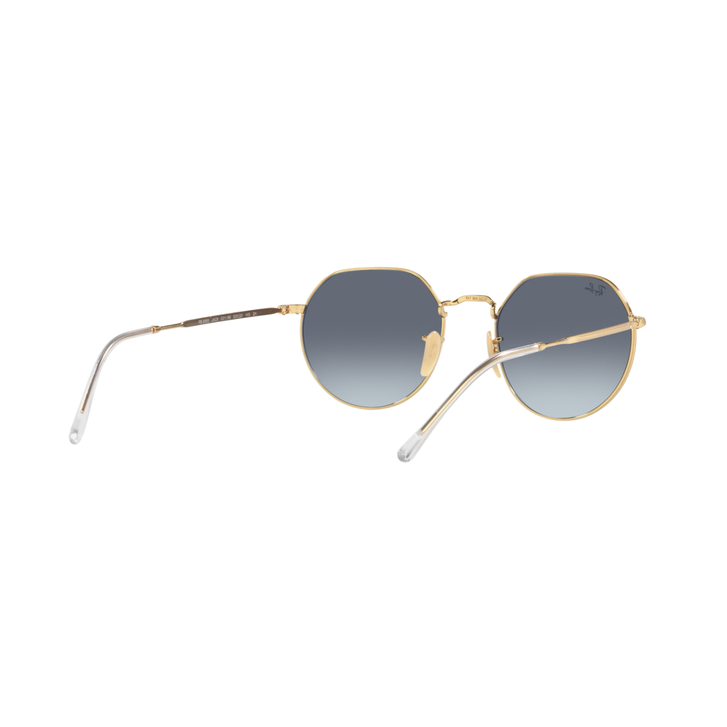 Ray Ban JACK RB3565 Gold Unisex Sunglasses