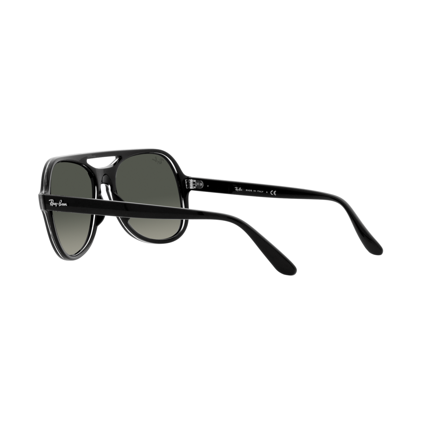Ray Ban POWDERHORN RB4357 Black Unisex Sunglasses