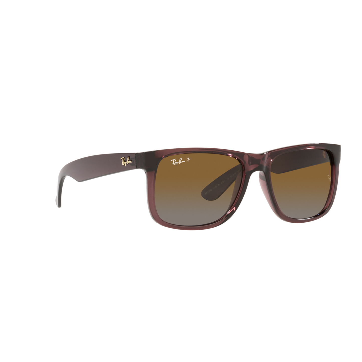 Ray Ban JUSTIN RB4165 Brown Men's Polarized Sunglasses