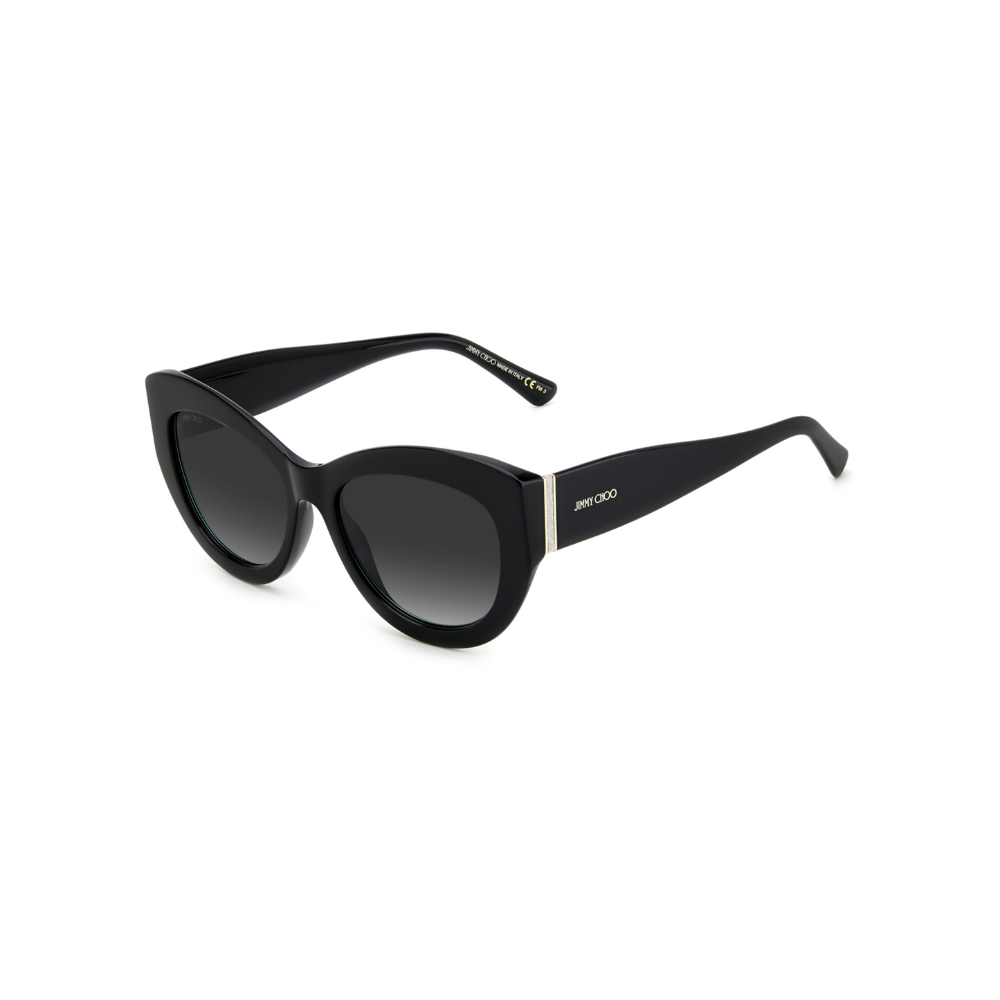 Jimmy Choo XENA/S Grey Black Women's Sunglasses