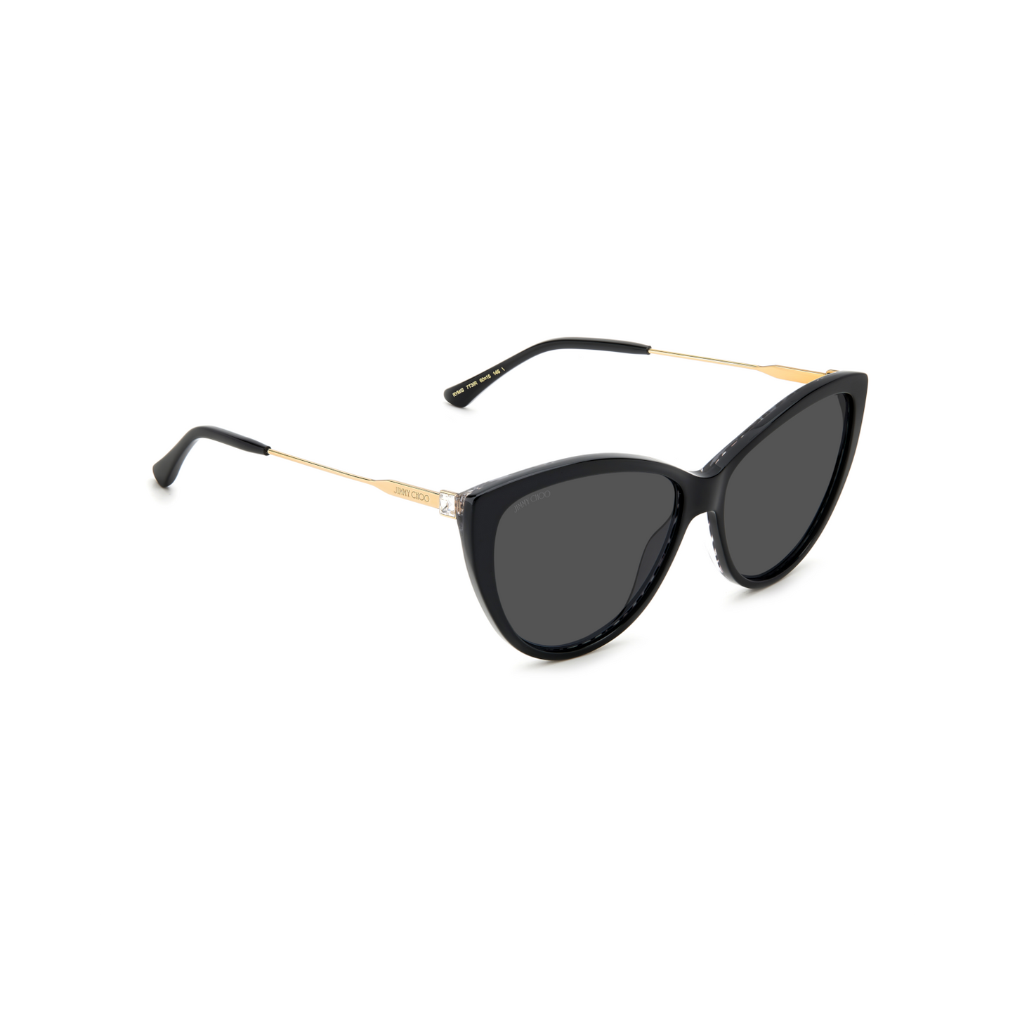 Jimmy Choo RYM/S Grey Black Women's Sunglasses
